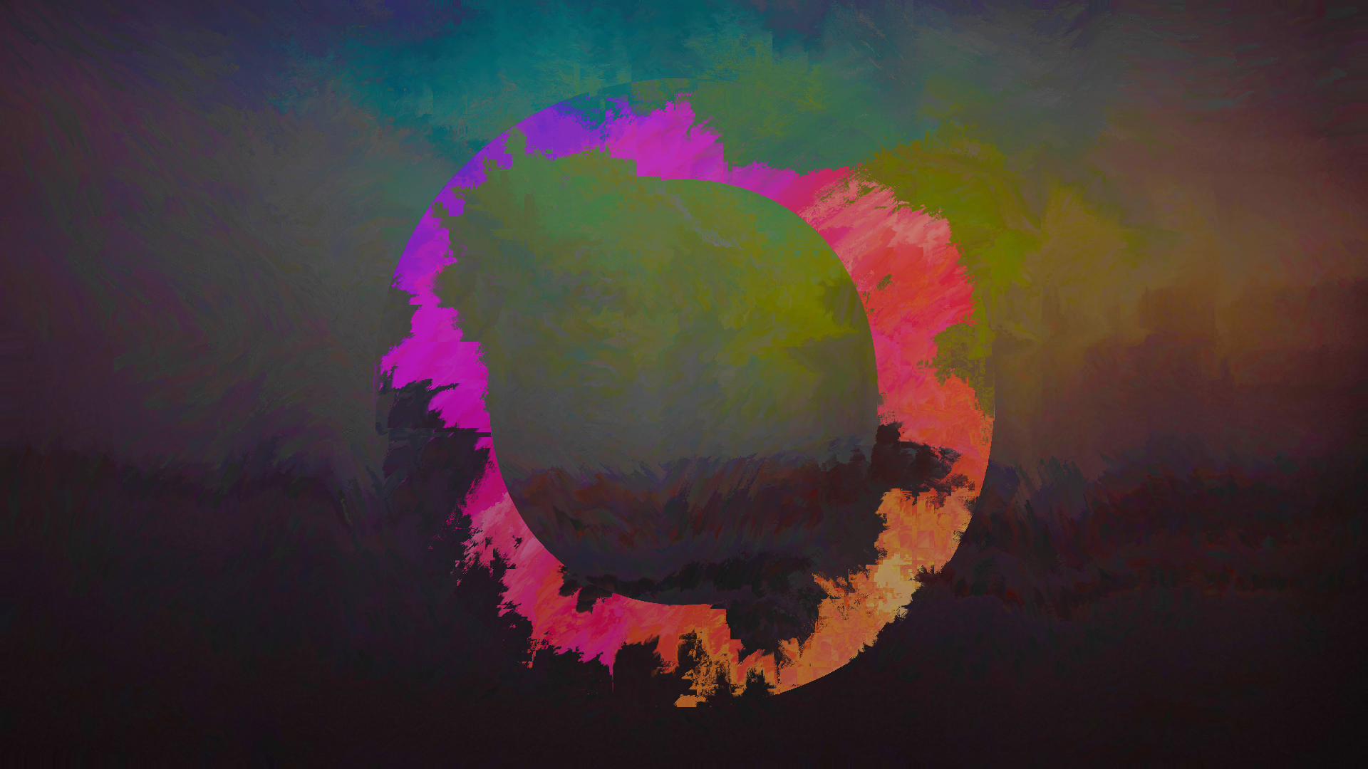 桌面上的壁纸图例 抽象的 反射