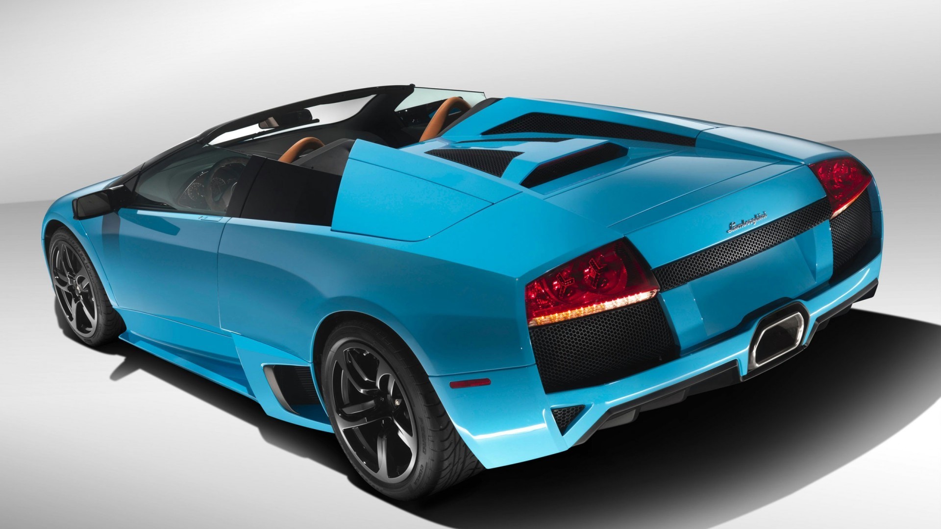 Blue Lamborghini Murcelago