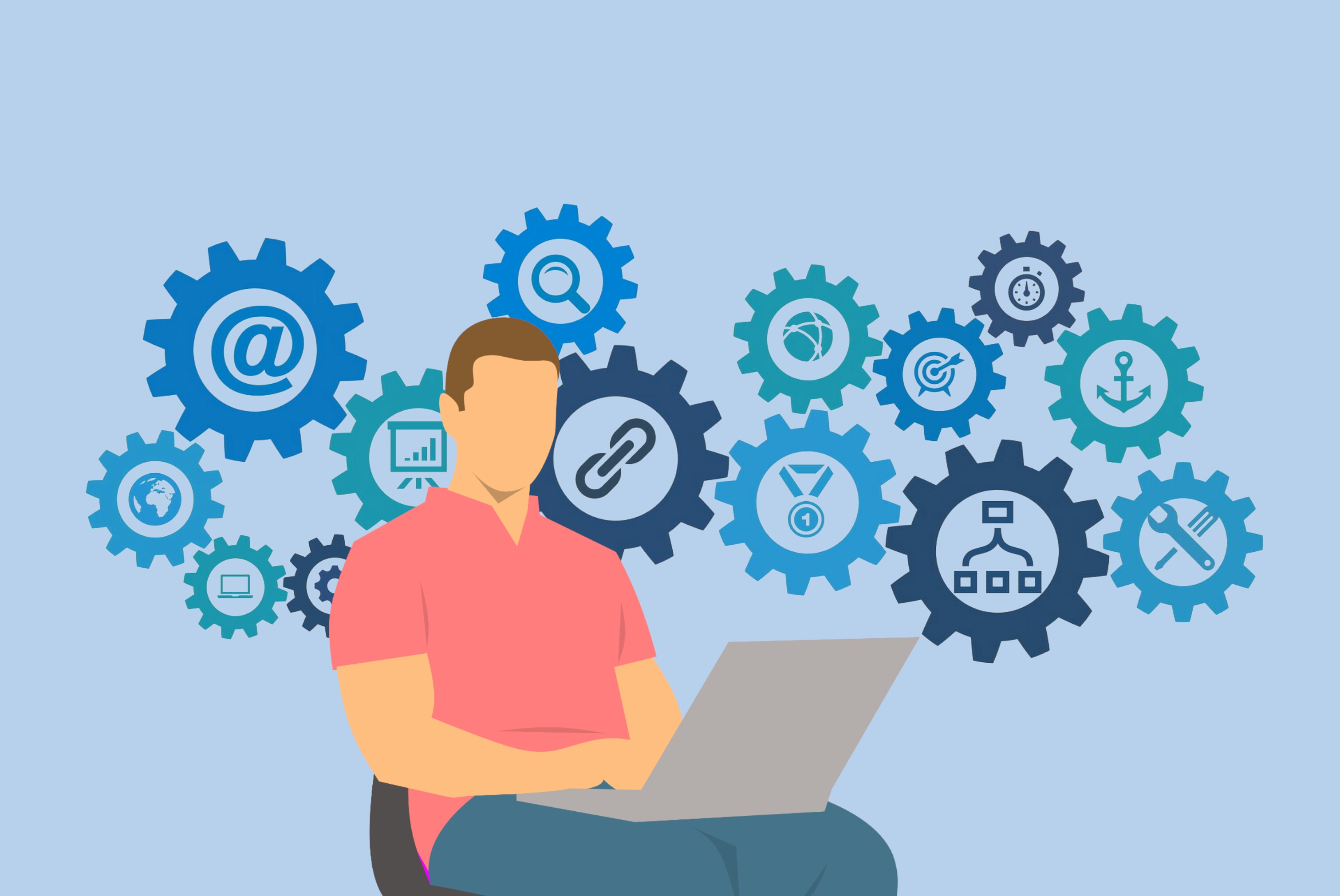 桌面上的壁纸媒体 网络 信息