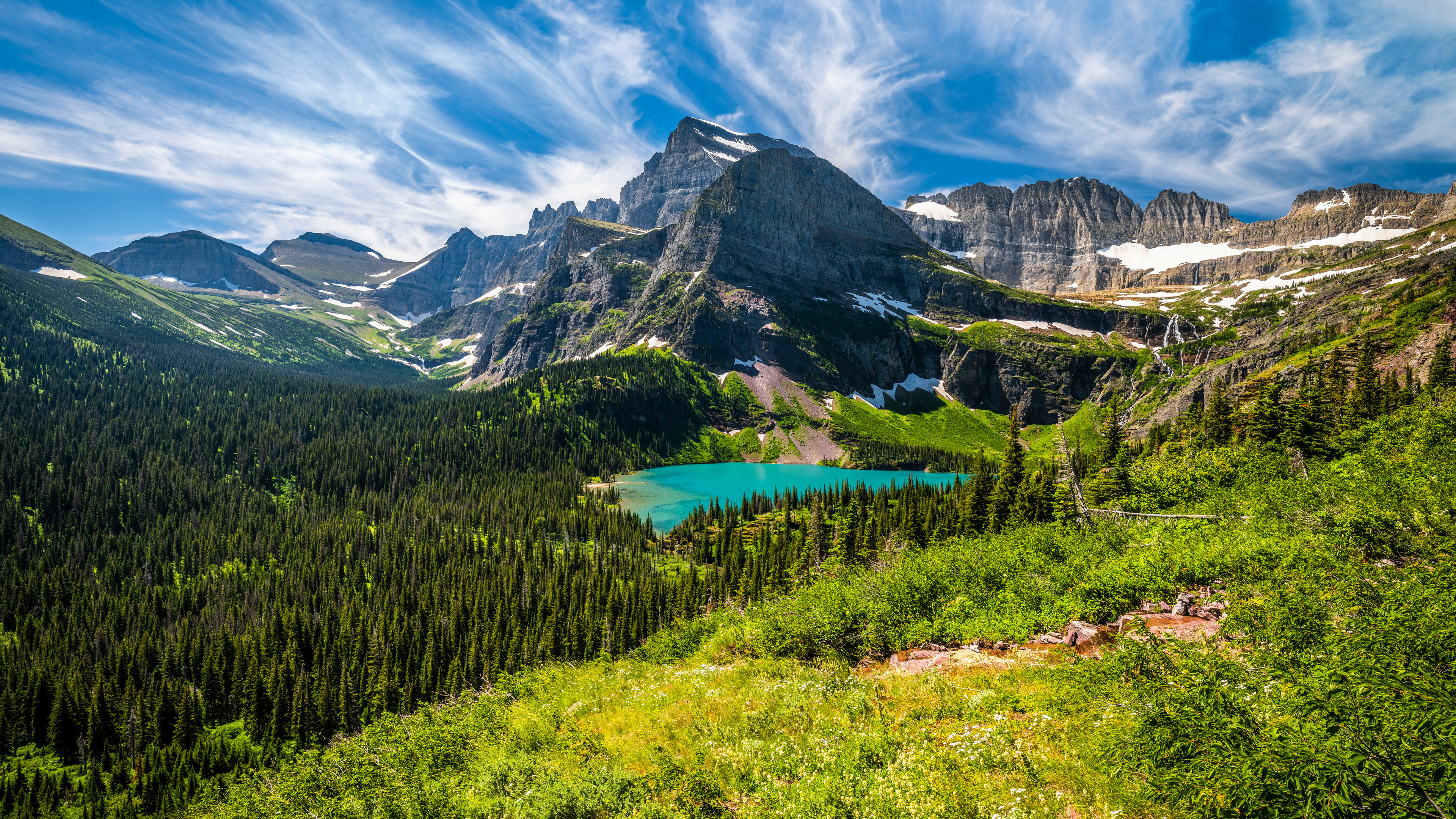 Free photo National Glacier Park in the United States