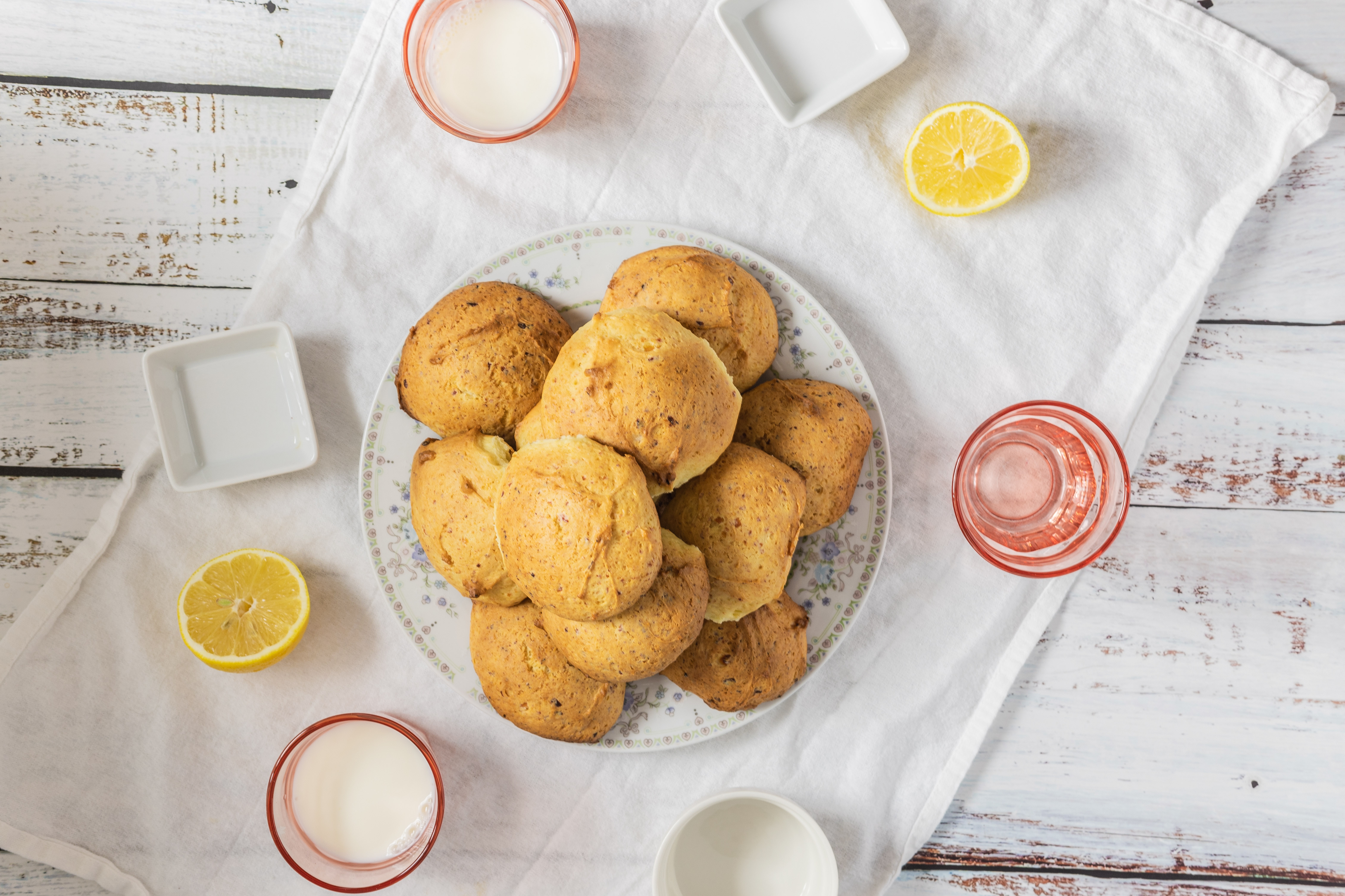 Wallpapers baking dessert wallpaper lemon cheese cookie on the desktop