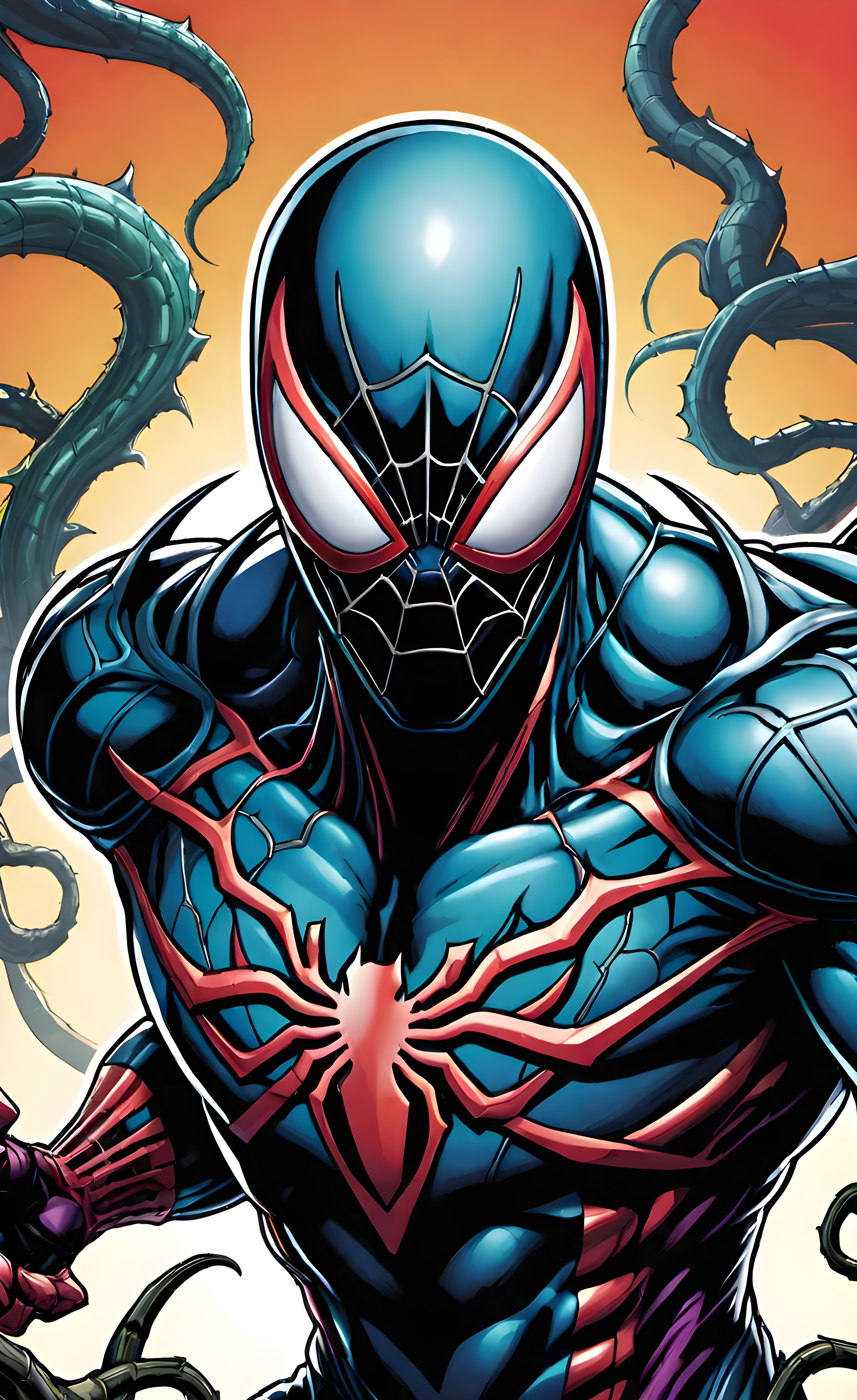 Free photo Spider-Man symbiote