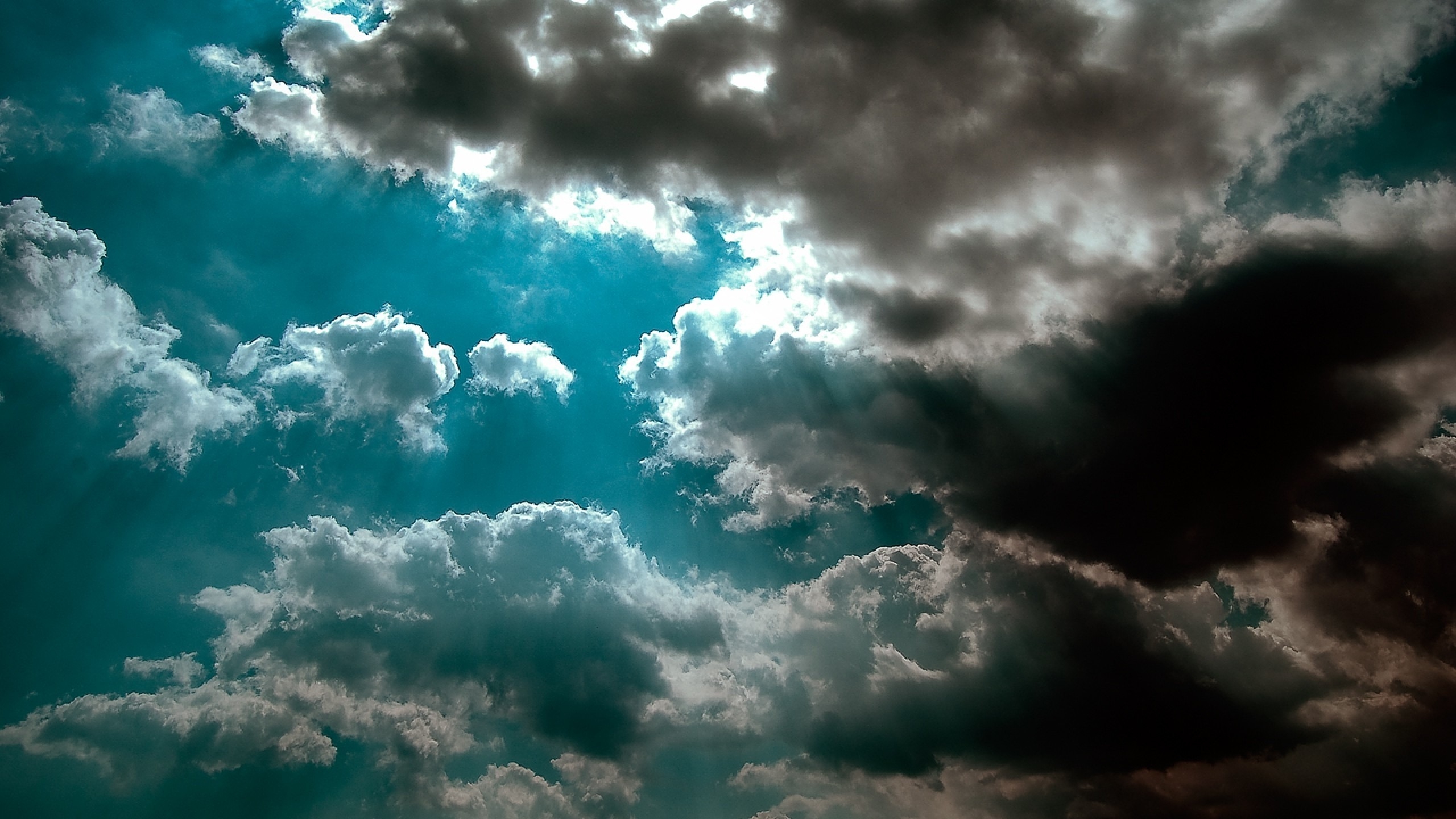 Wallpapers sky clouds shadow on the desktop