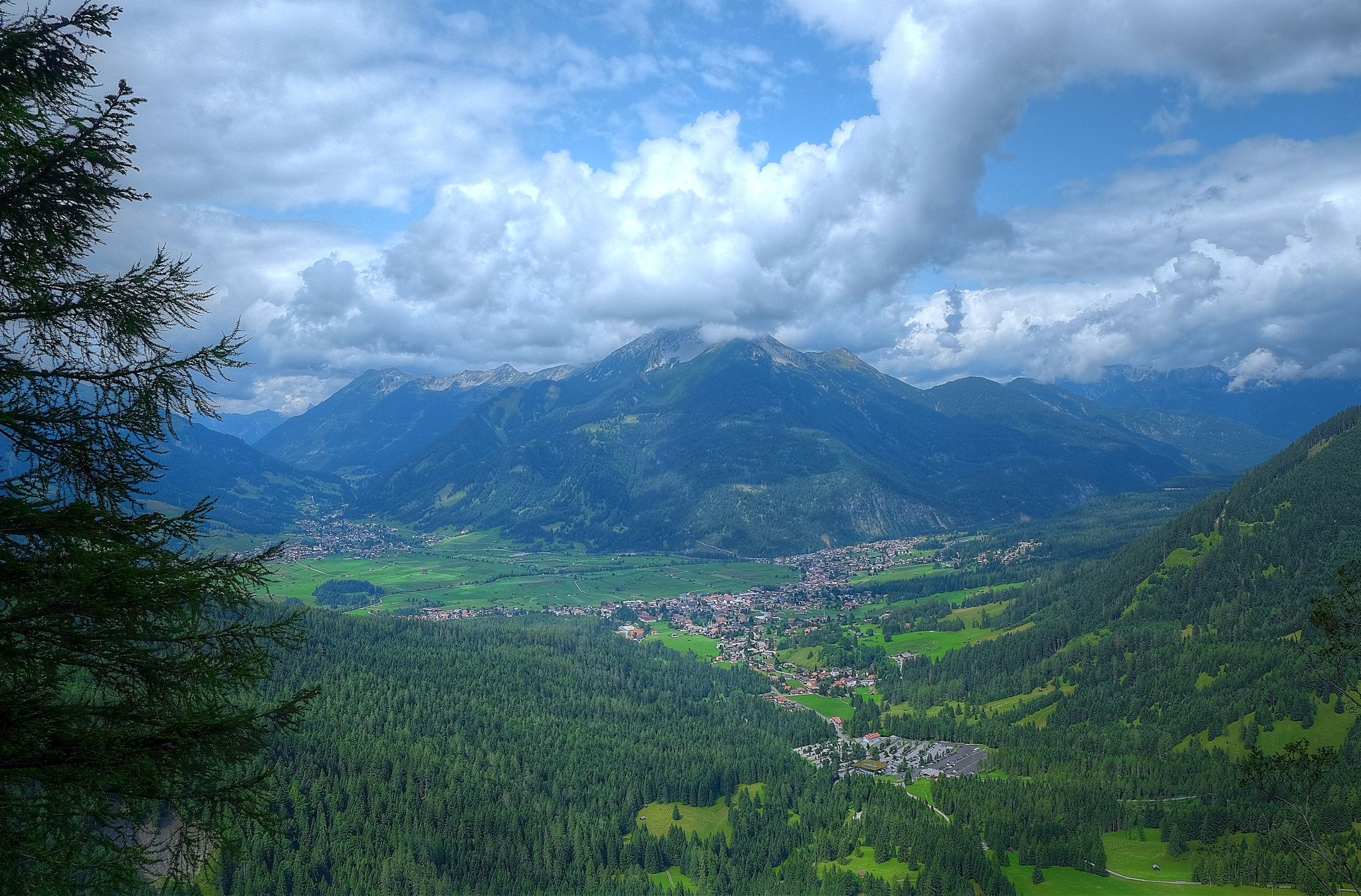 Wallpapers Austrian Alps Ehrwald Austria on the desktop