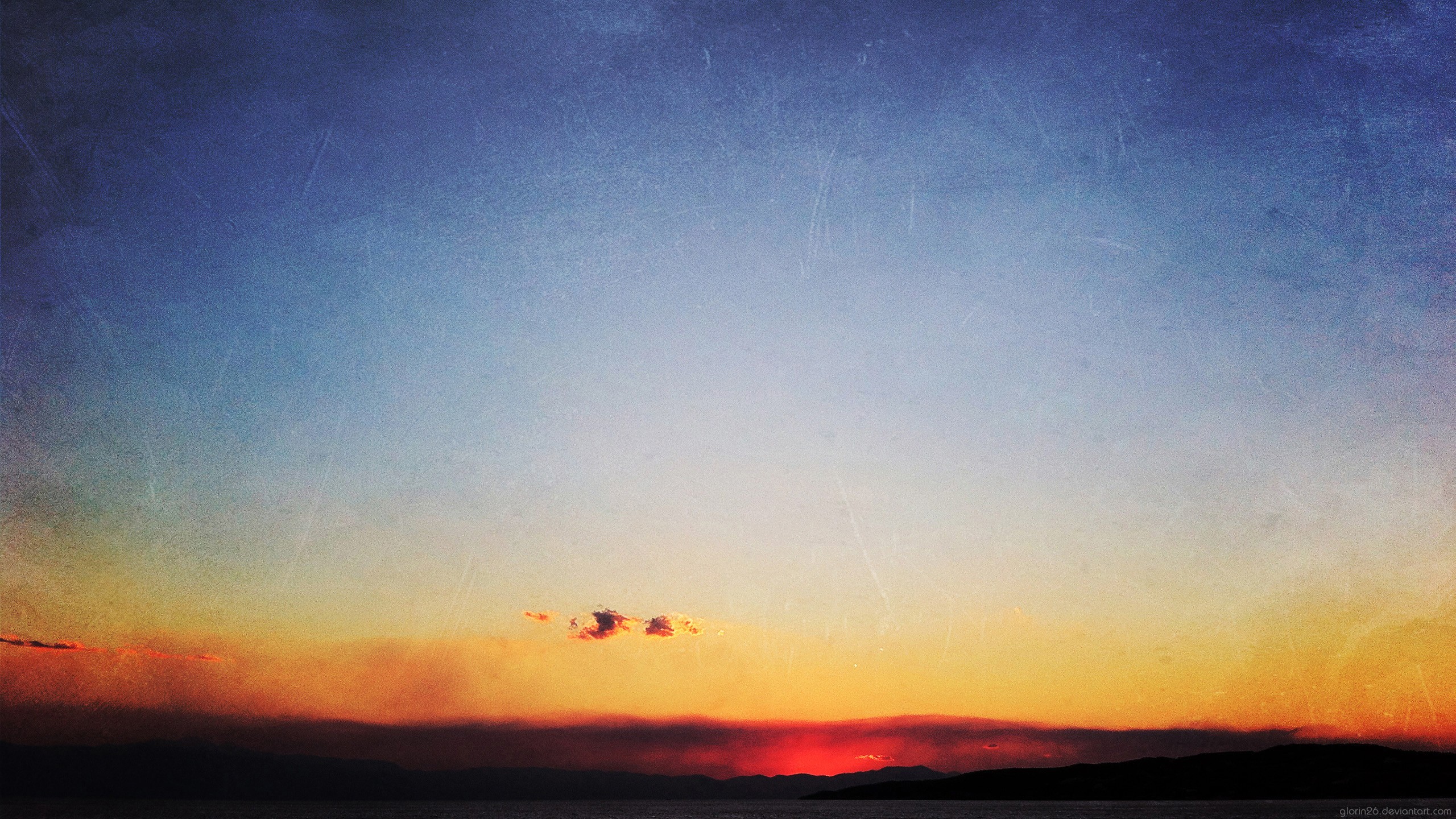 Wallpapers horizon sunset sunrise on the desktop