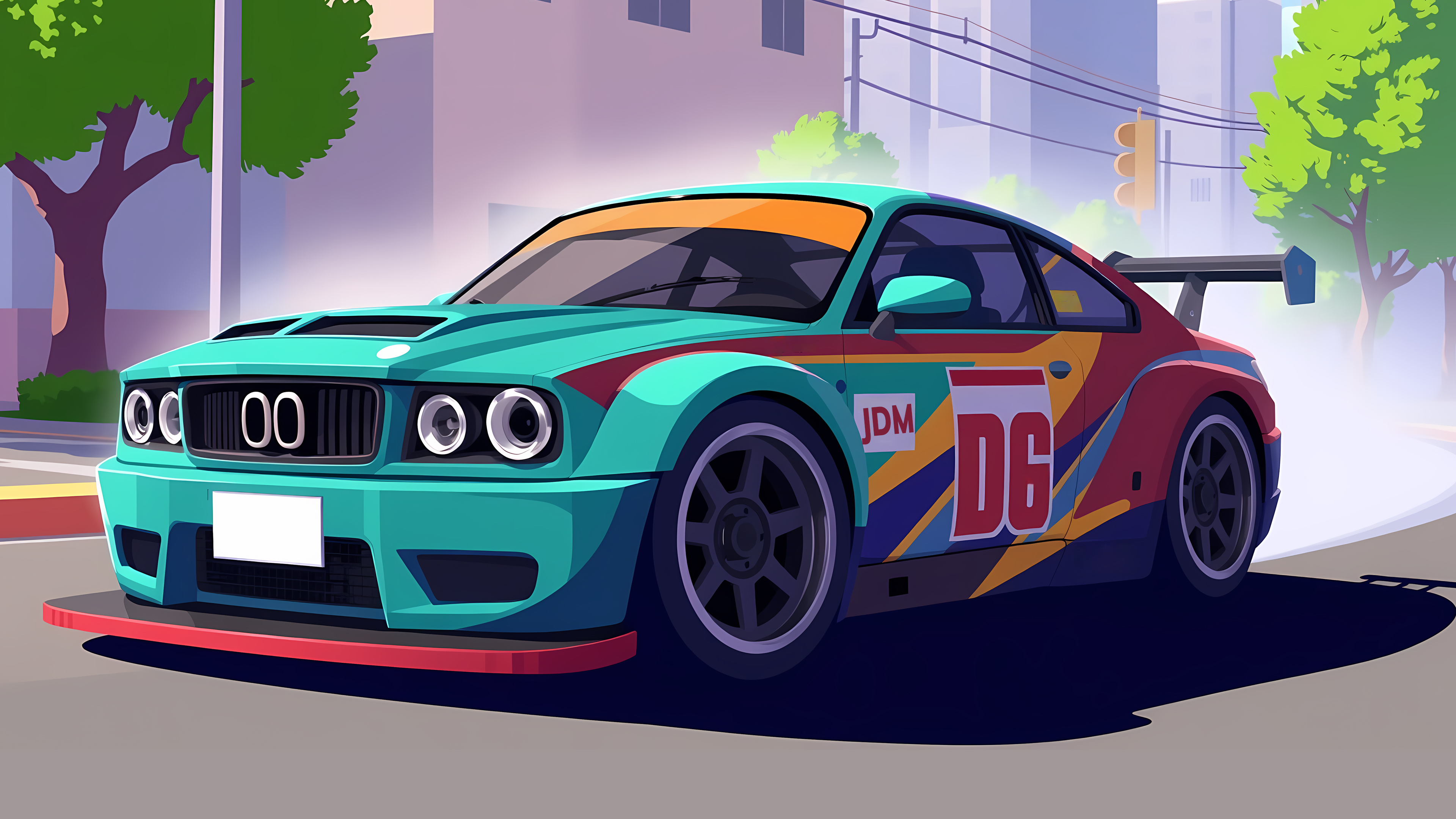 Бесплатное фото BMW Тюнинг Арт