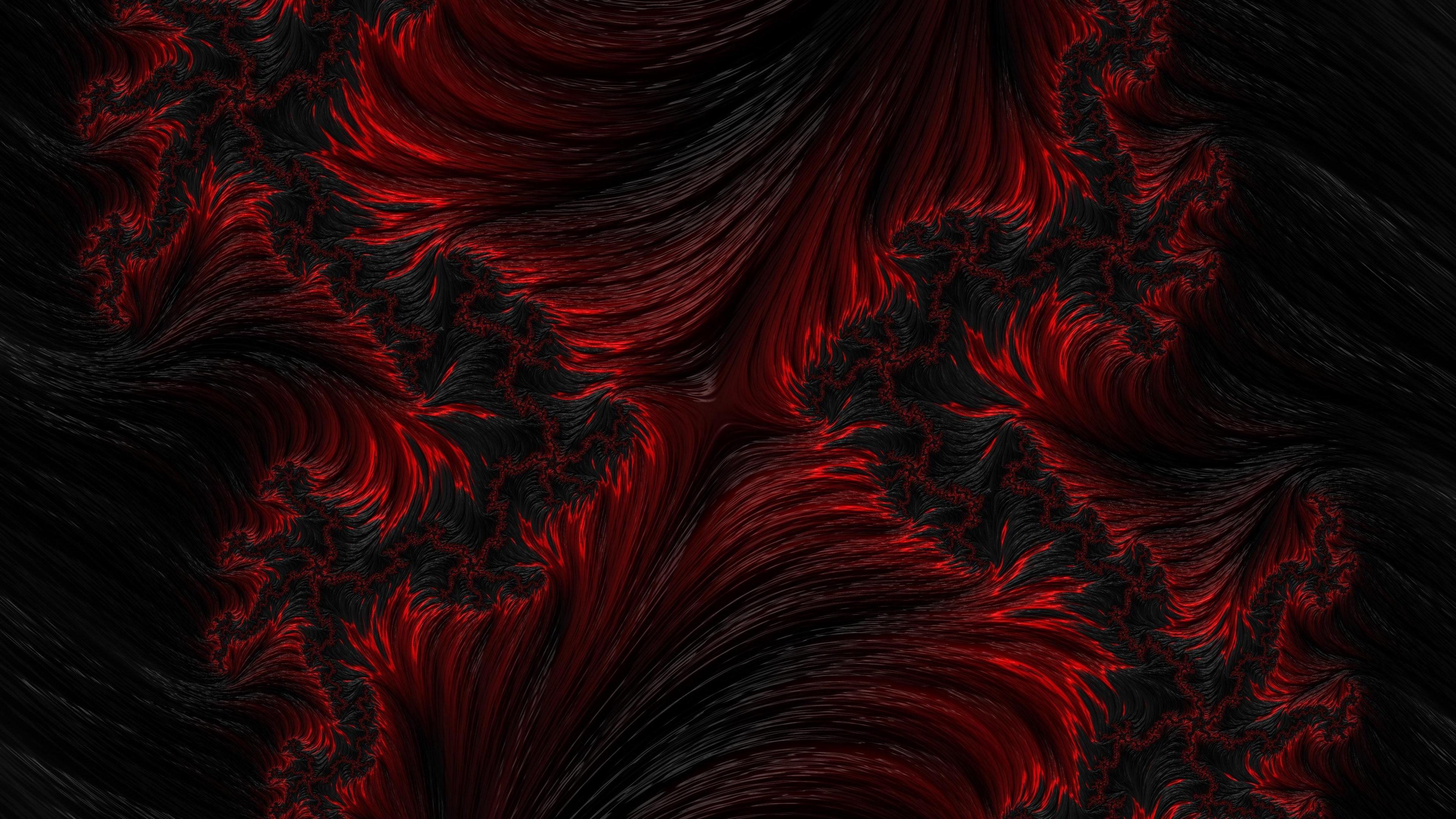 黑红抽象
