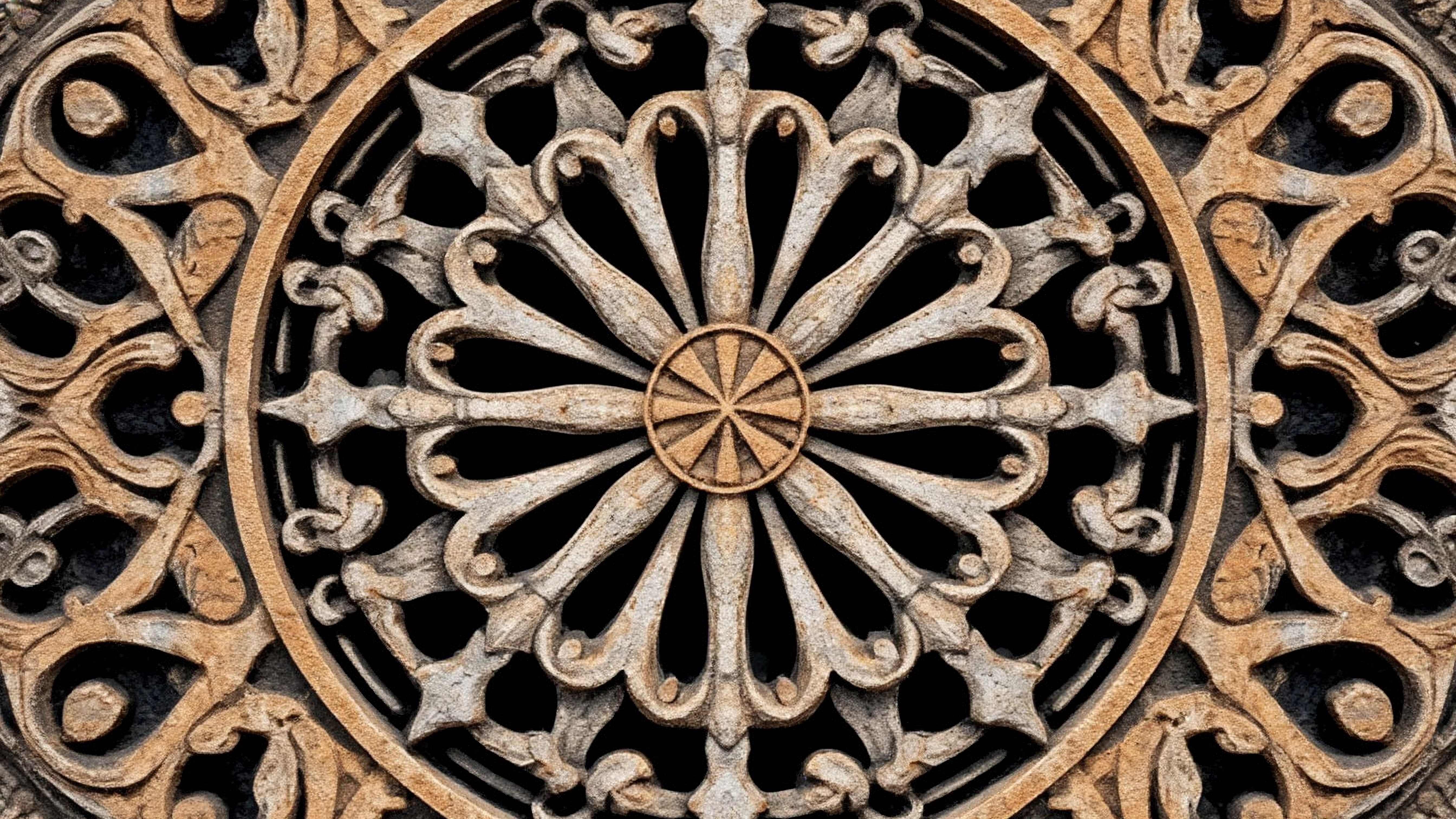 Бесплатное фото Чугунные узоры