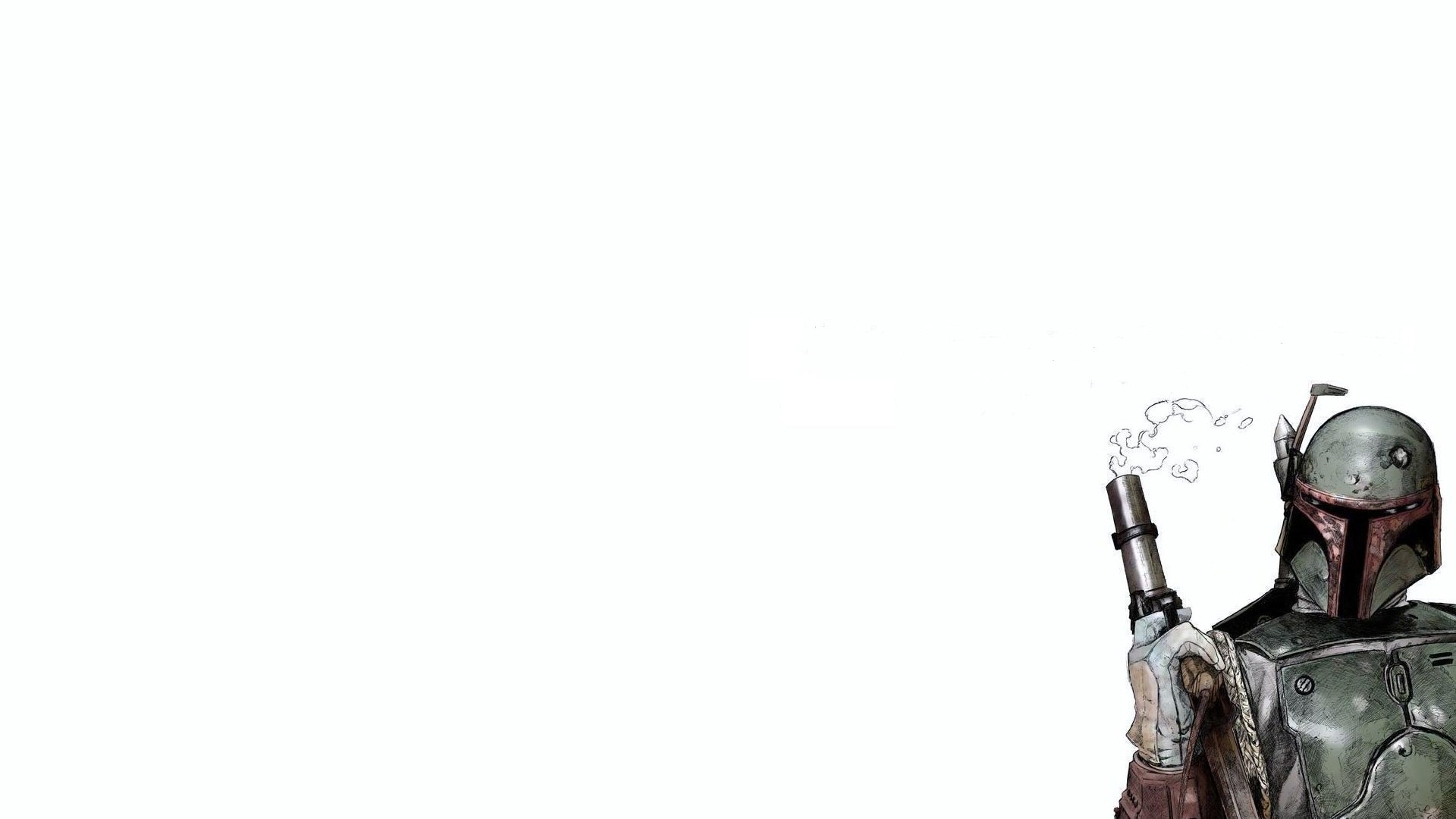 Wallpapers Star Wars a helmet Boba Fett on the desktop