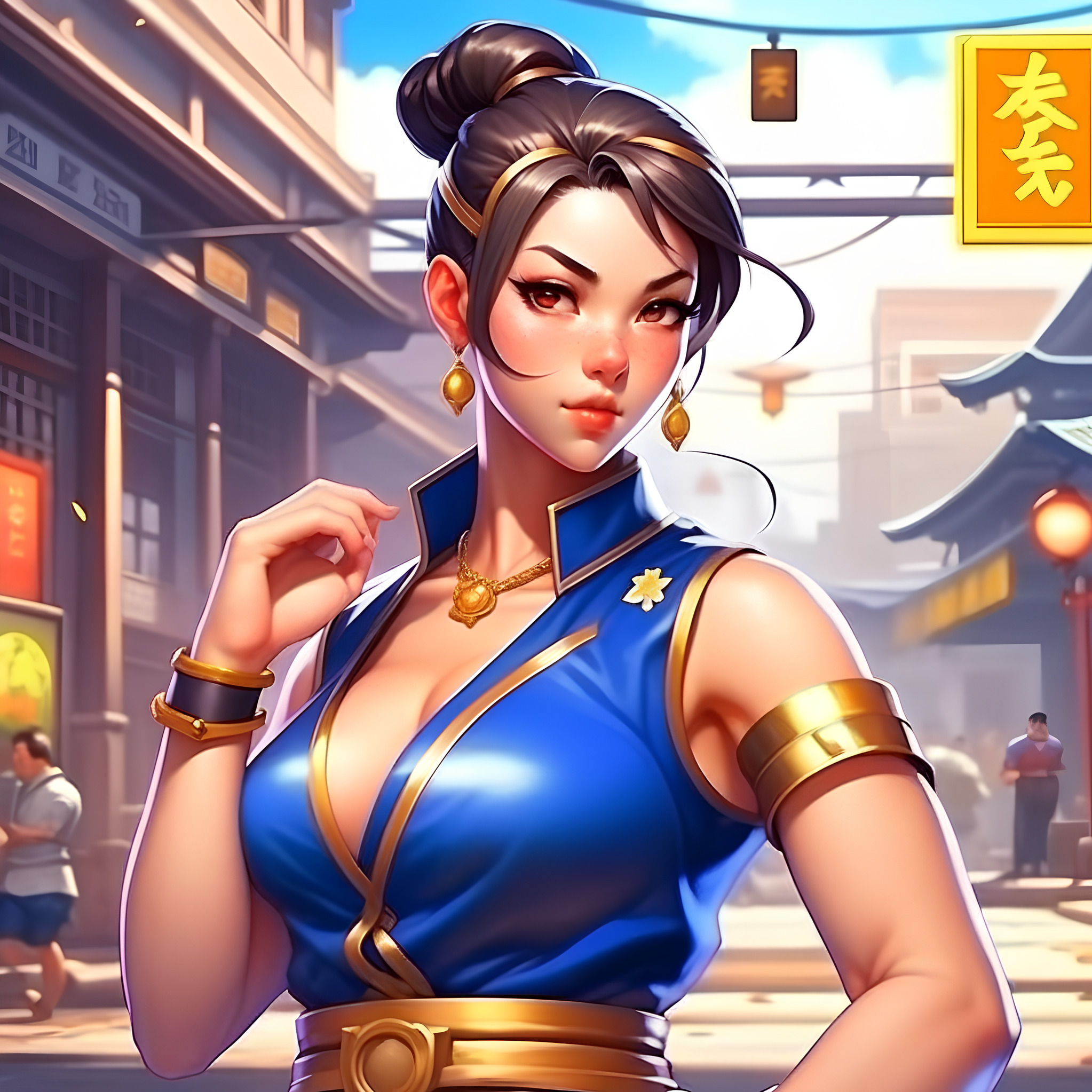 Бесплатное фото Chun Li SF