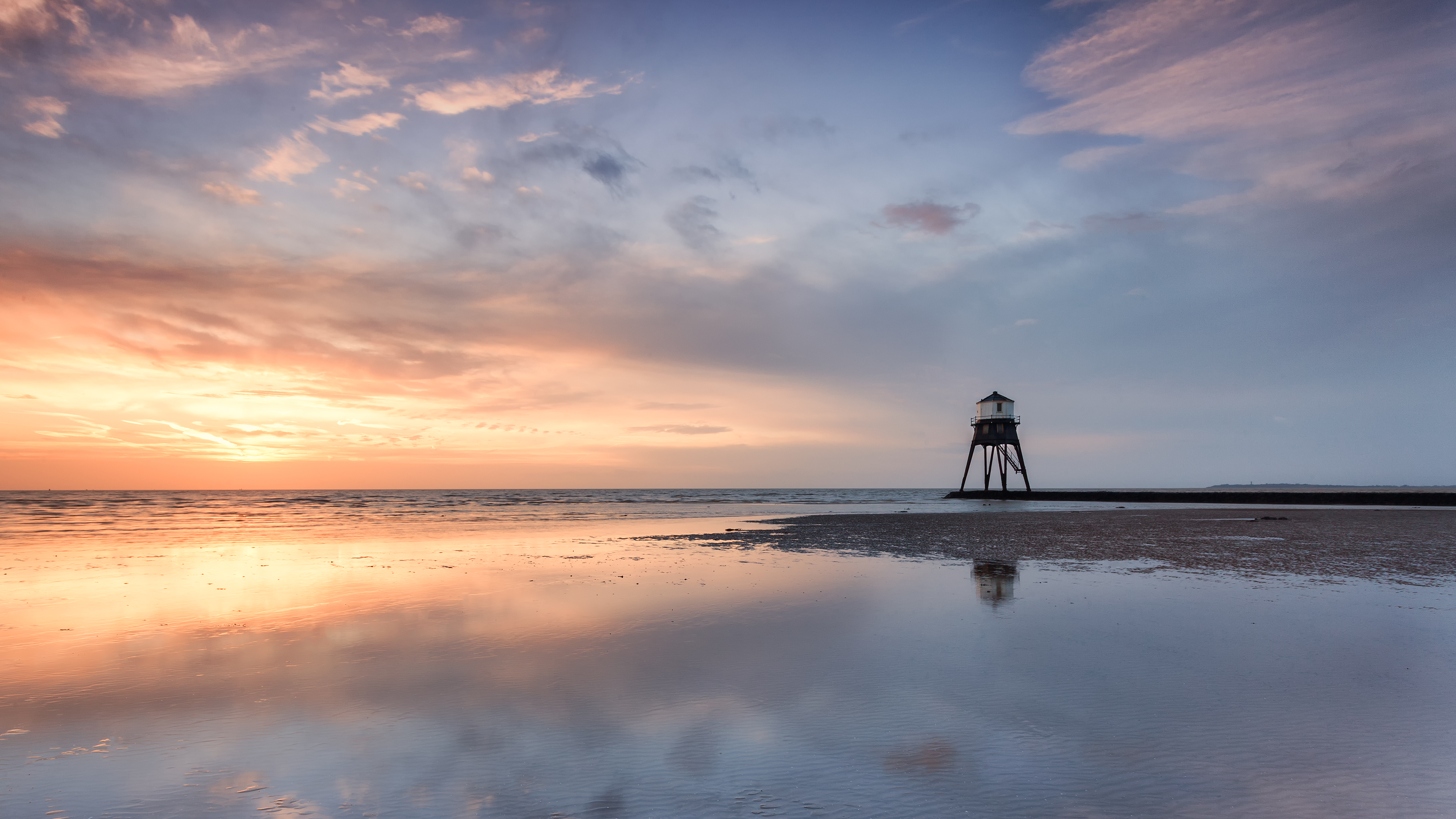 桌面上的壁纸海 岸标 沙子