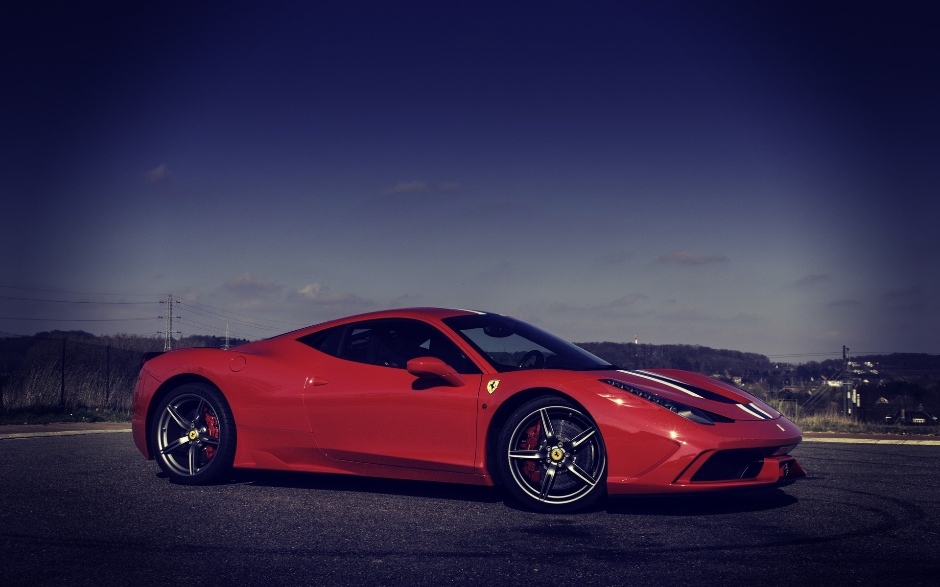 Free photo Ferrari 458 italia red