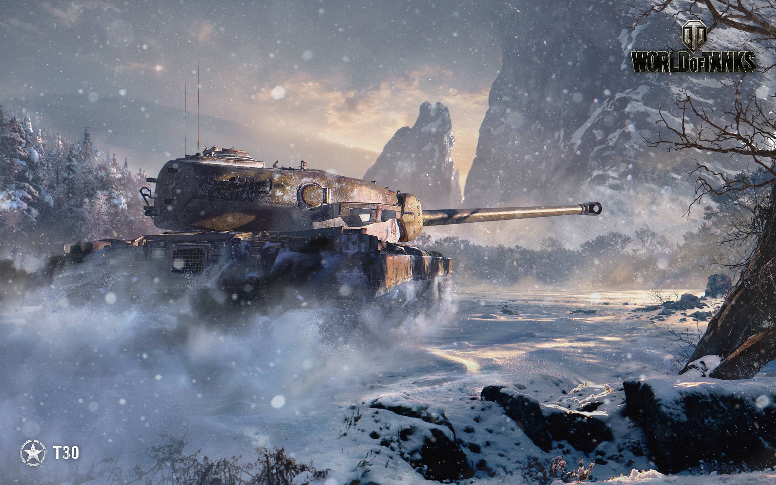 Wallpapers world of tanks tank T30 on the desktop