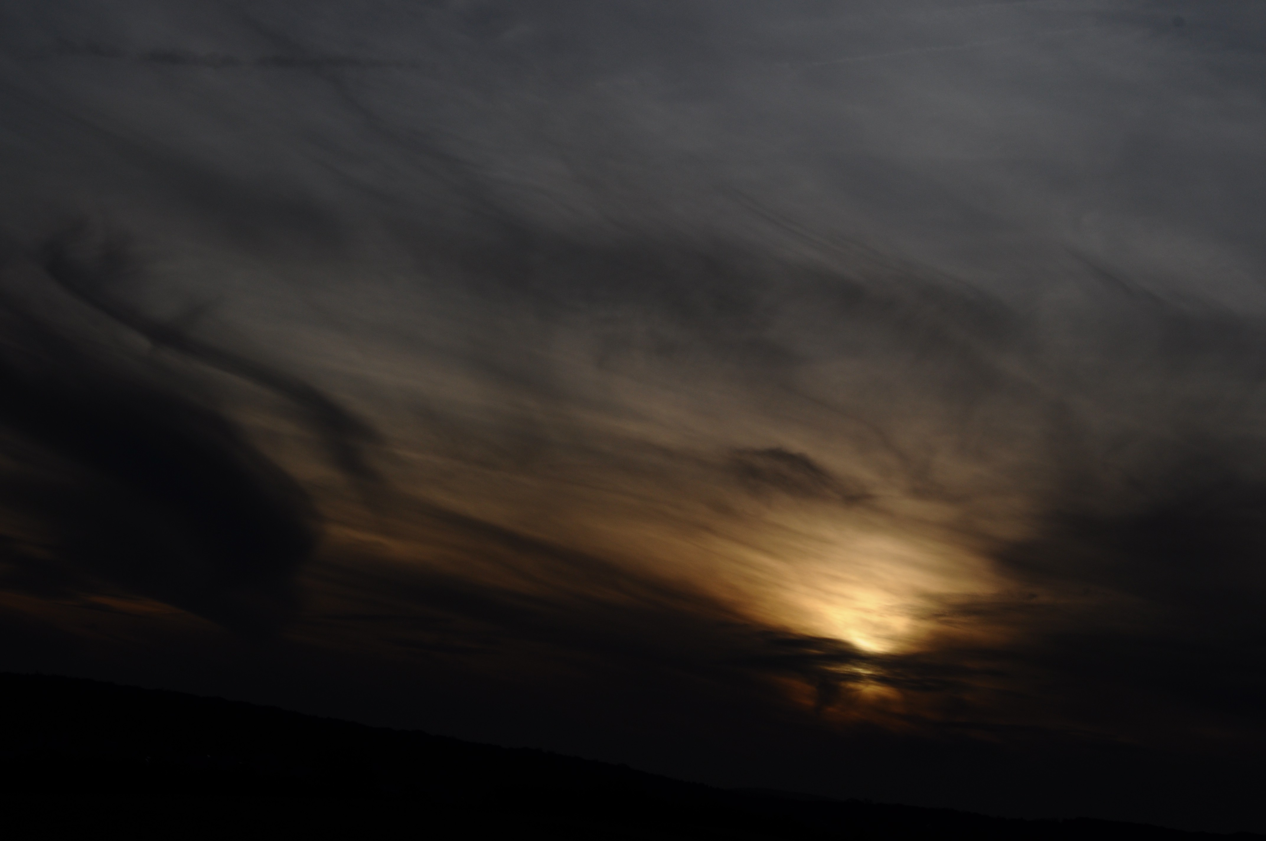 桌面上的壁纸日光 日落 天空