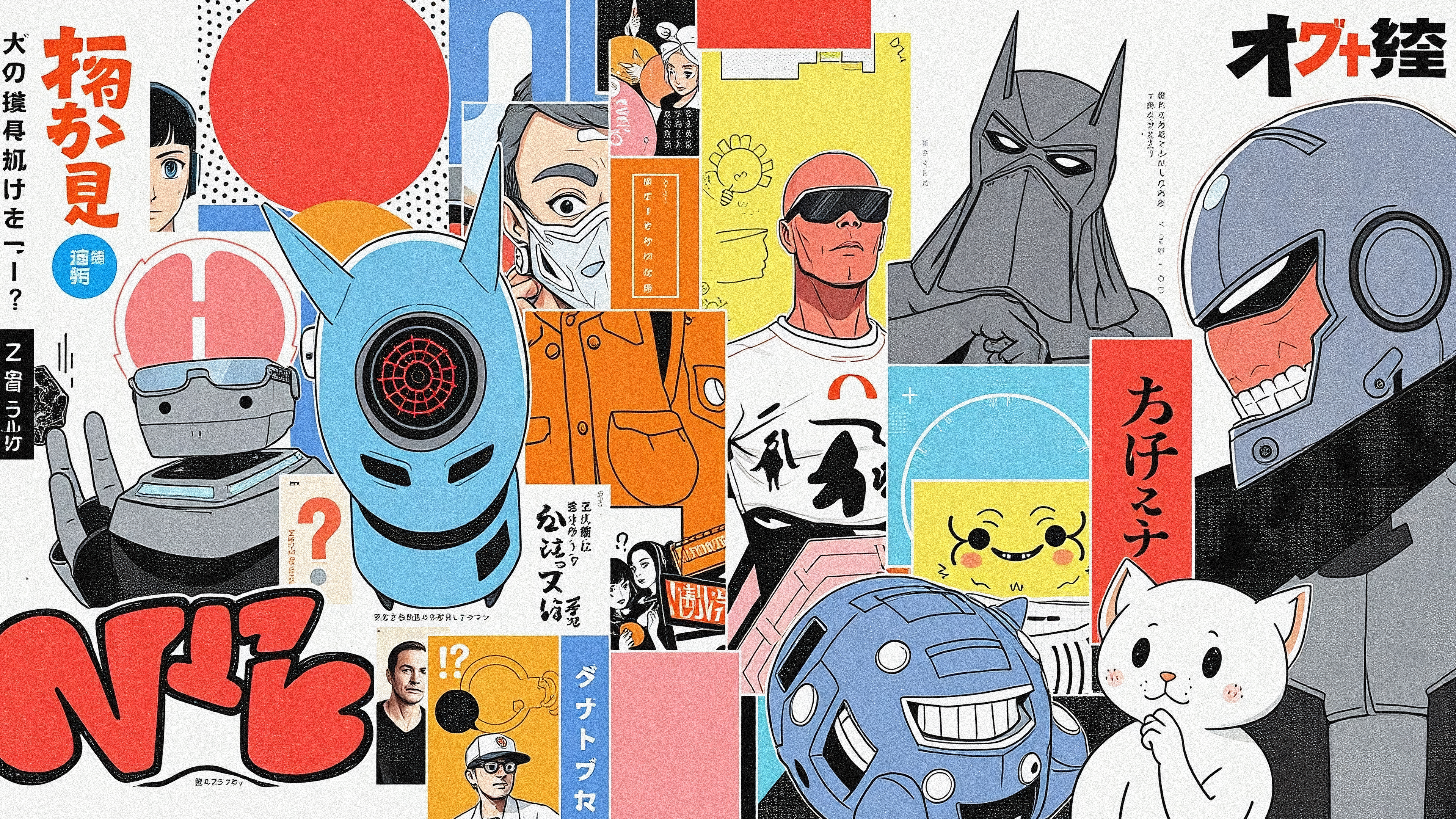 Коллаж из разных картинок