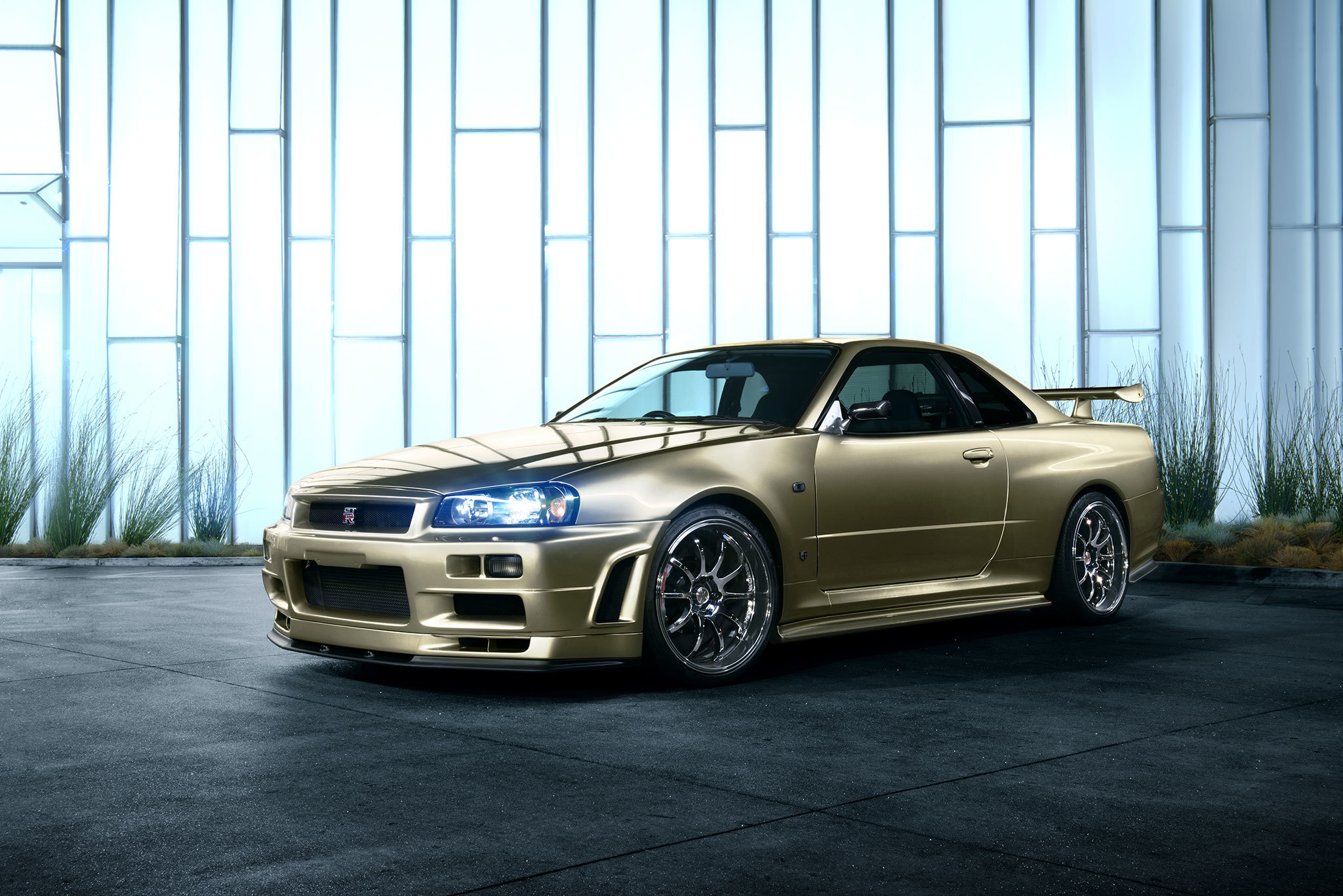 Free photo The bronze Subaru