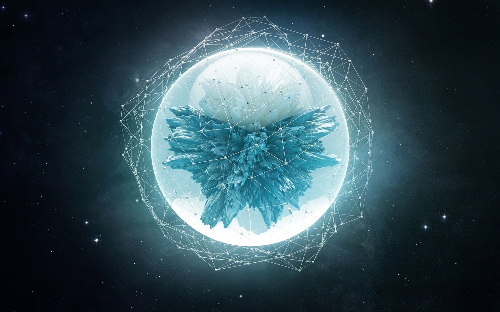 桌面上的壁纸行星 空间 烟气