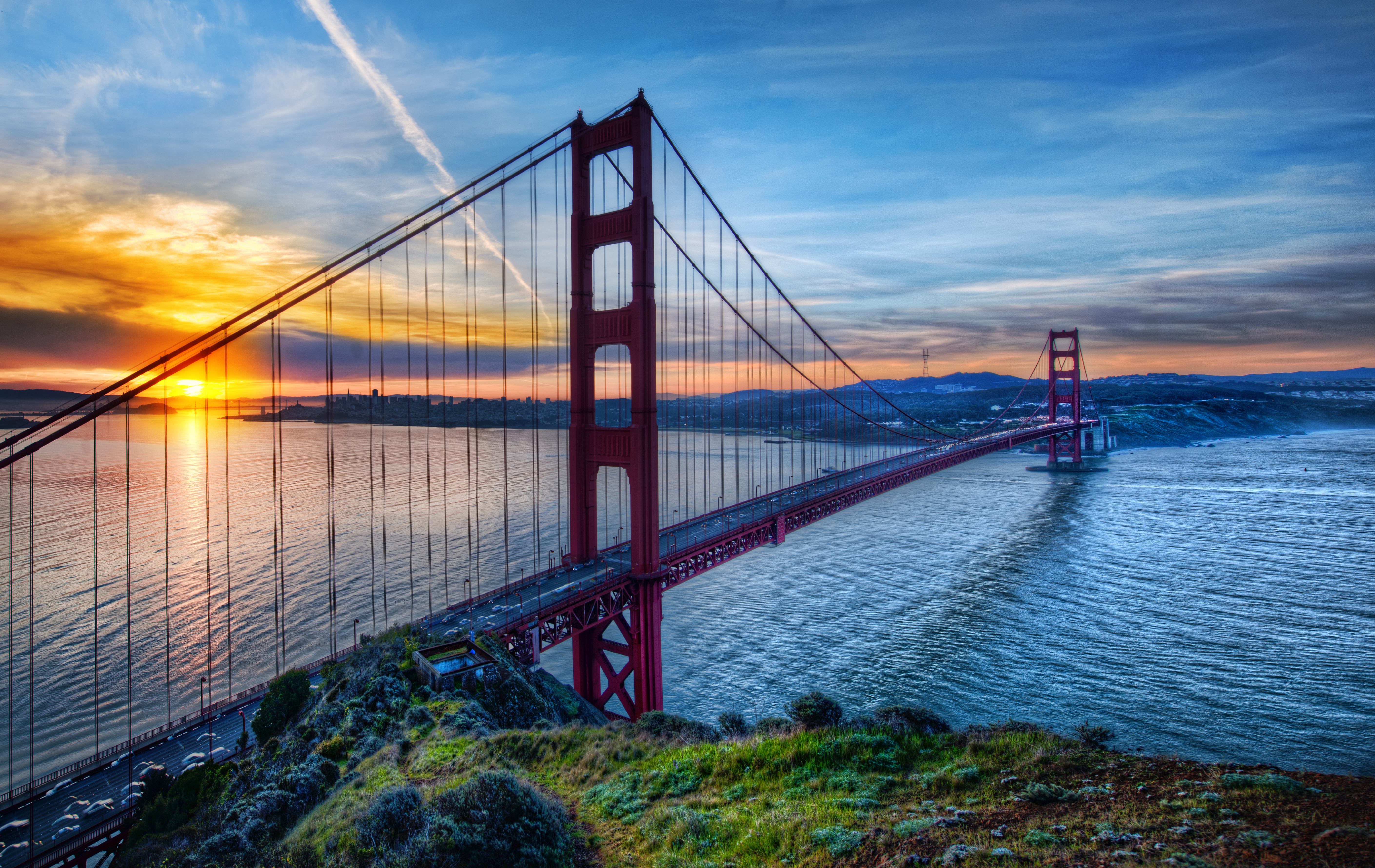 Wallpapers landscapes sky San Francisco on the desktop