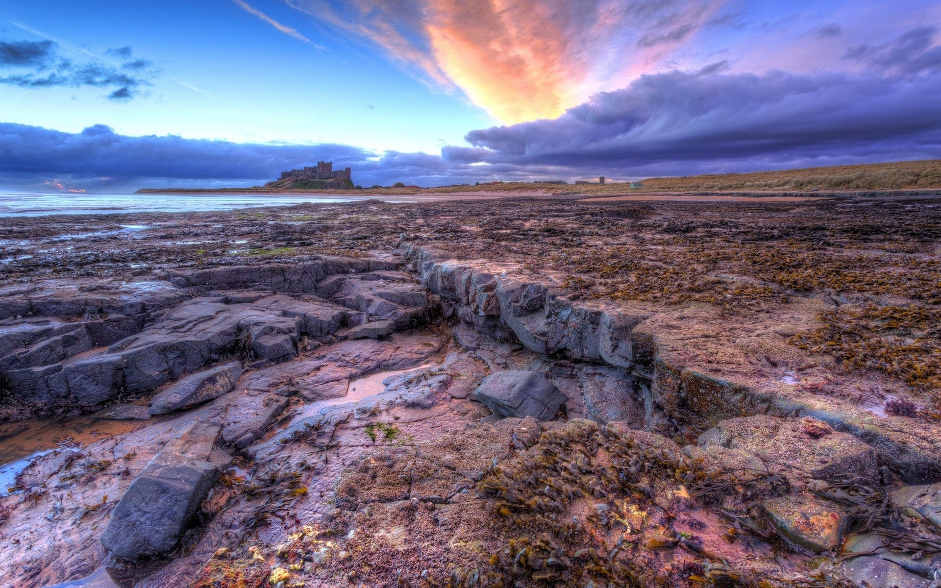 Free photo The great outdoors at sunset