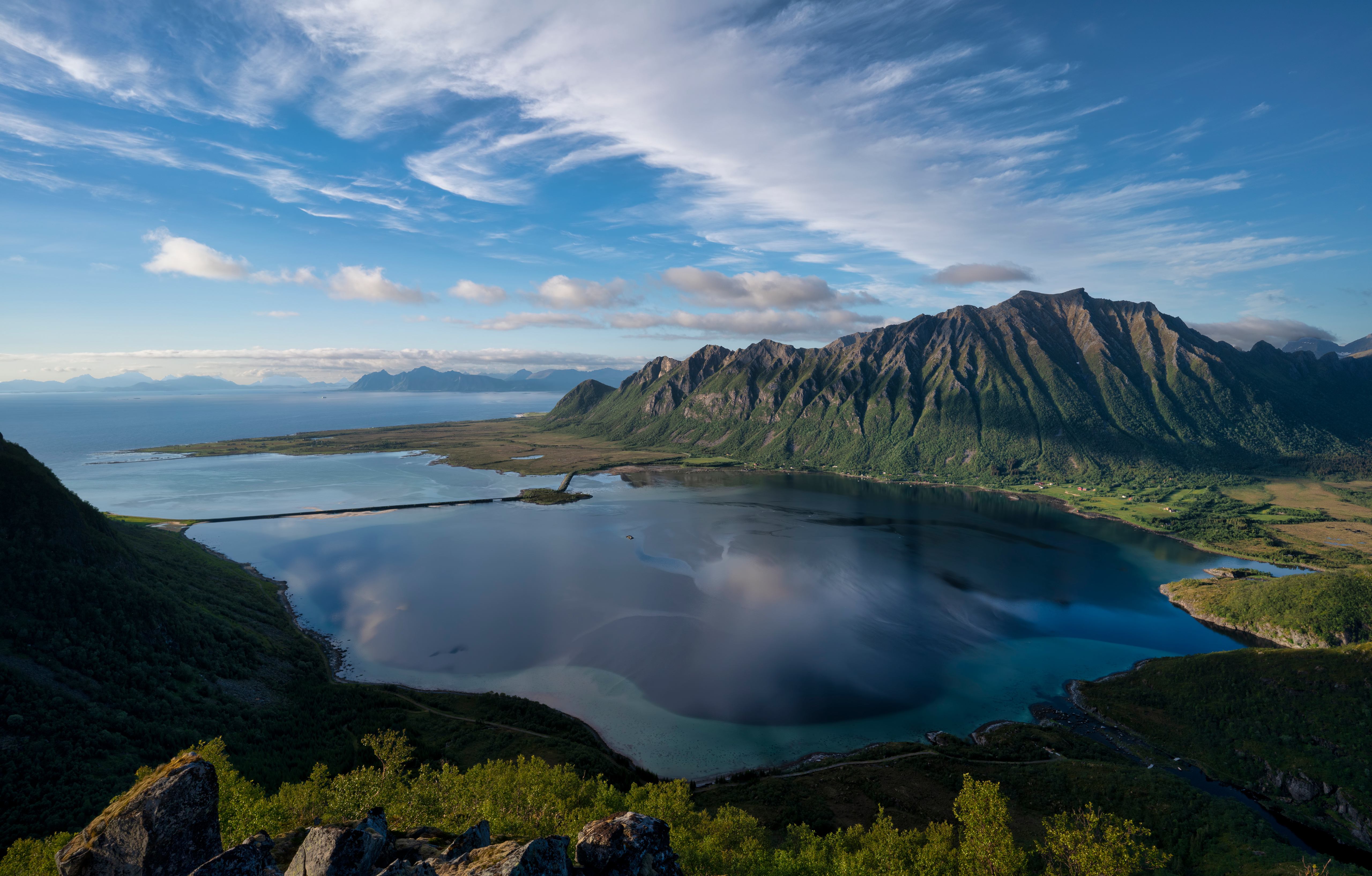 Wallpapers Lofoten nature landscapes on the desktop