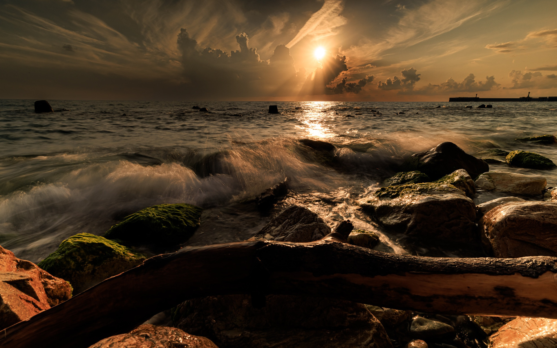 Free photo Long pier