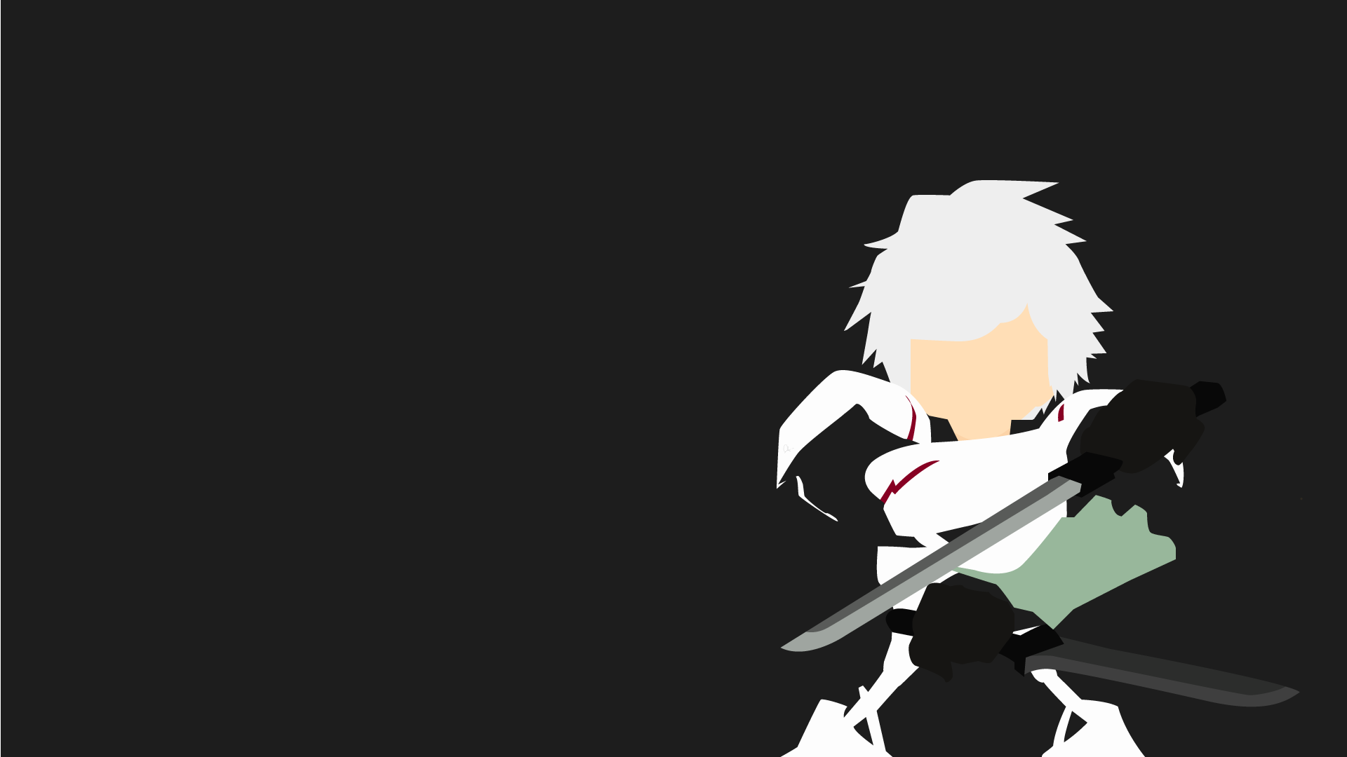 桌面上的壁纸图例 简单背景 黑色背景