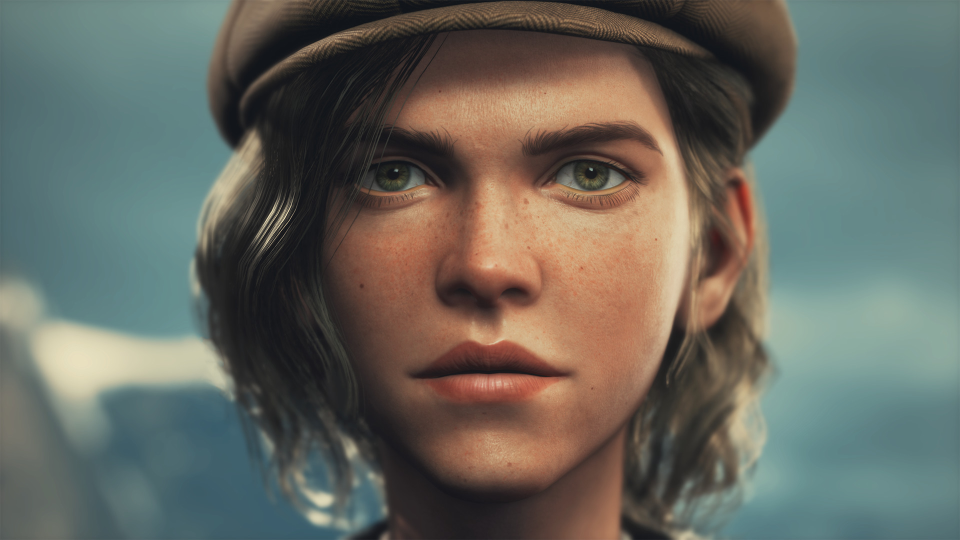 Draugen Girl`s Face