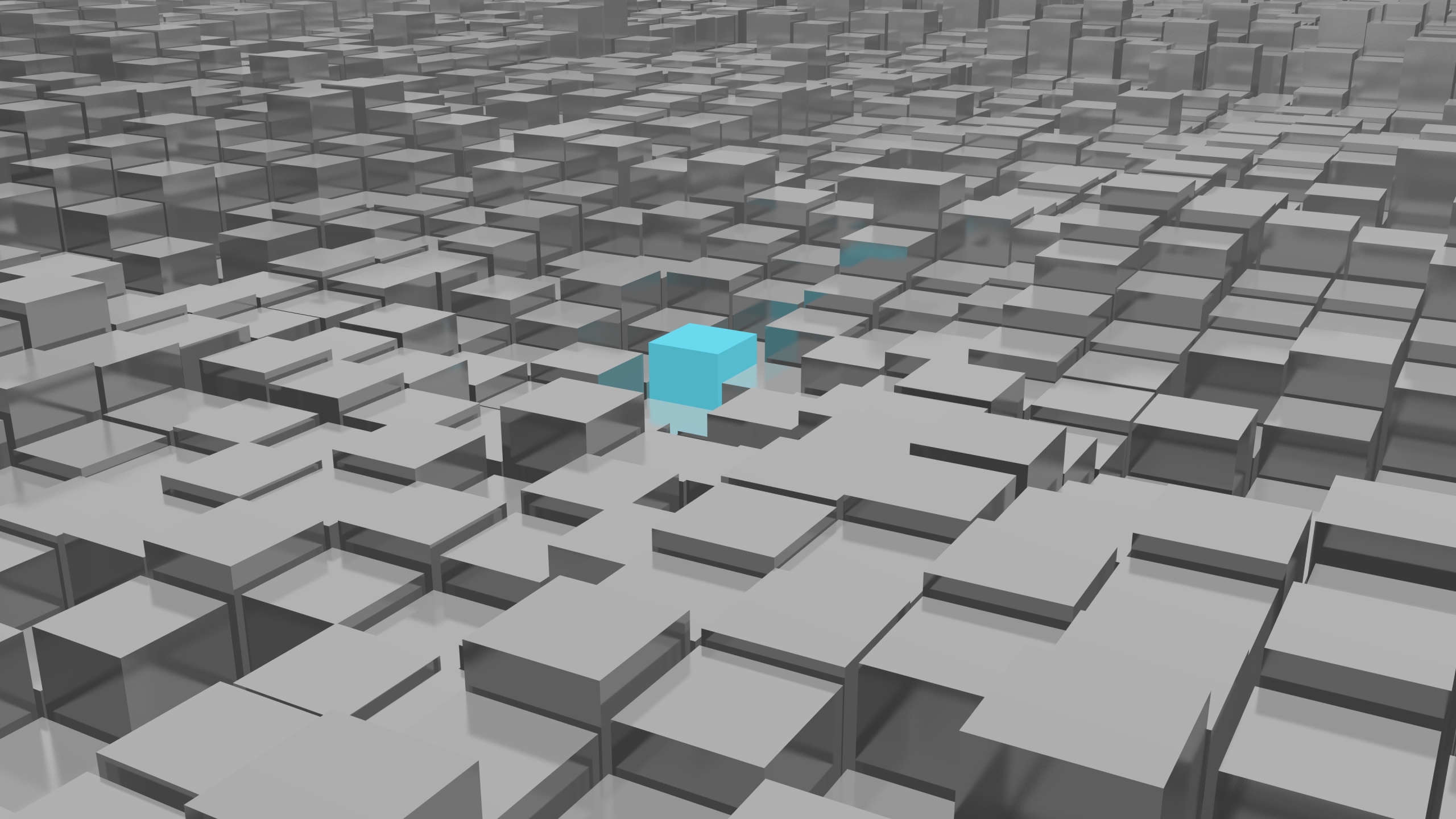 Обои цифровое искусство куб аннотация на рабочий стол