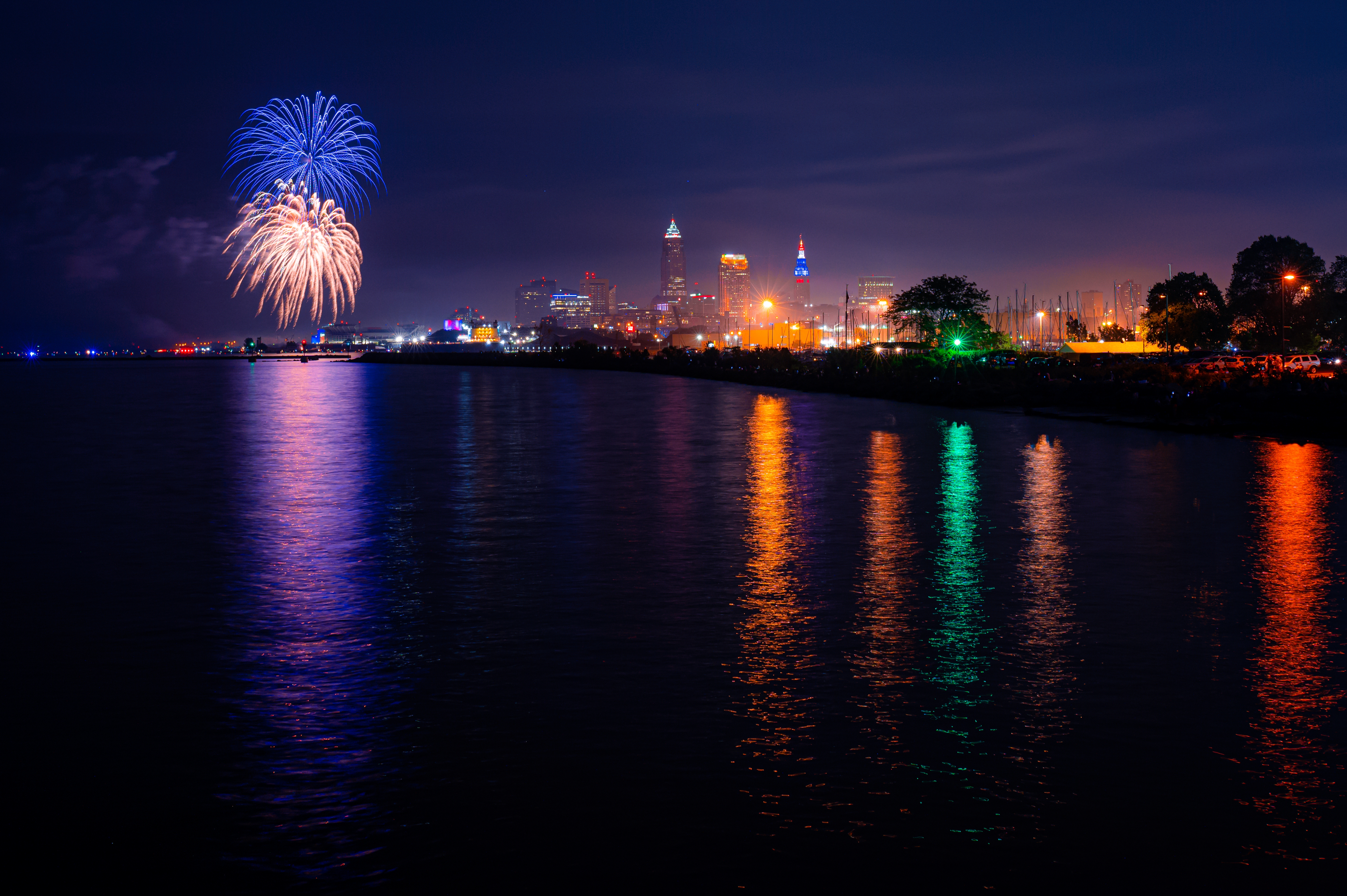 Wallpapers wallpaper cityscape night festival on the desktop