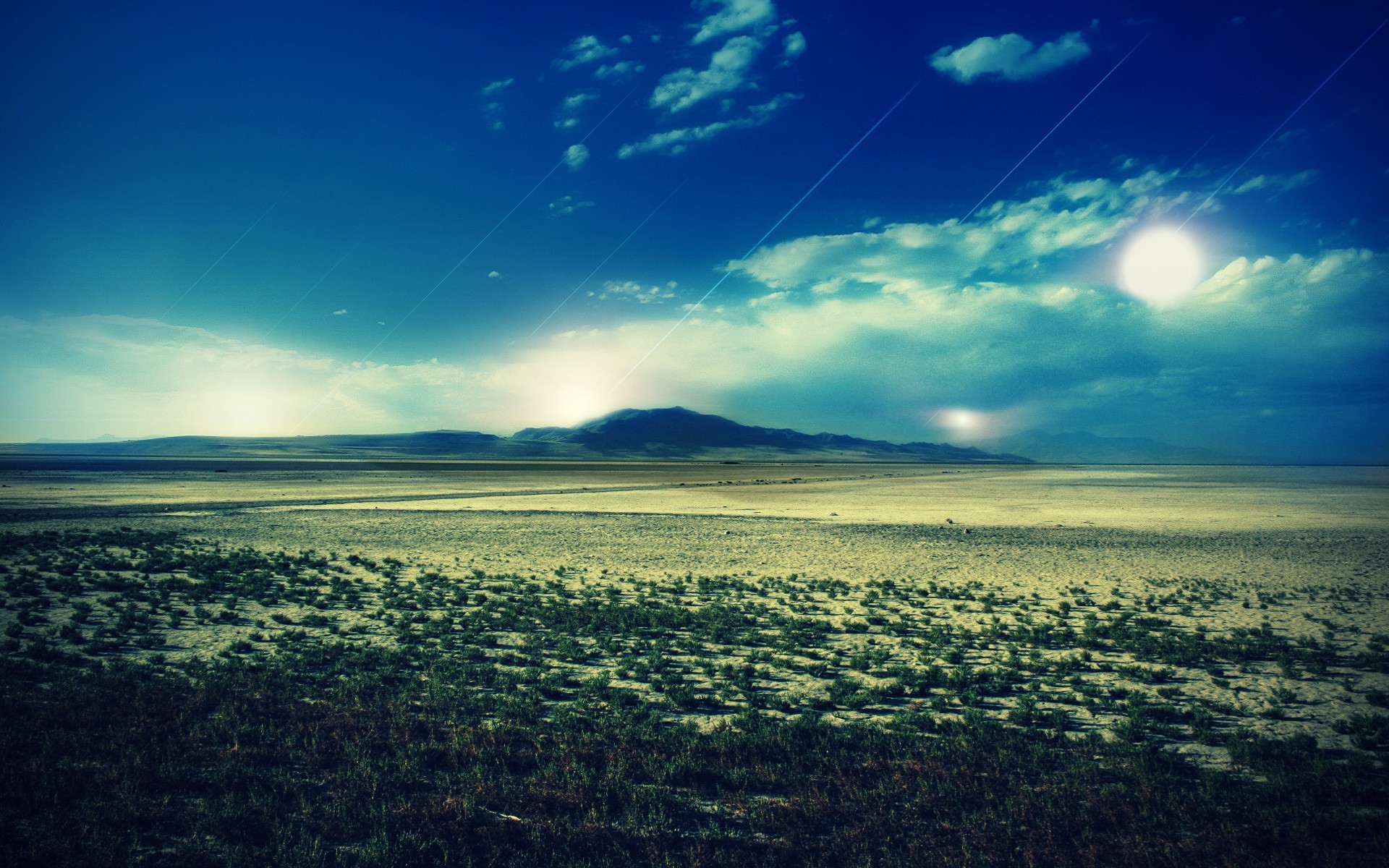 Пустынный горизонт