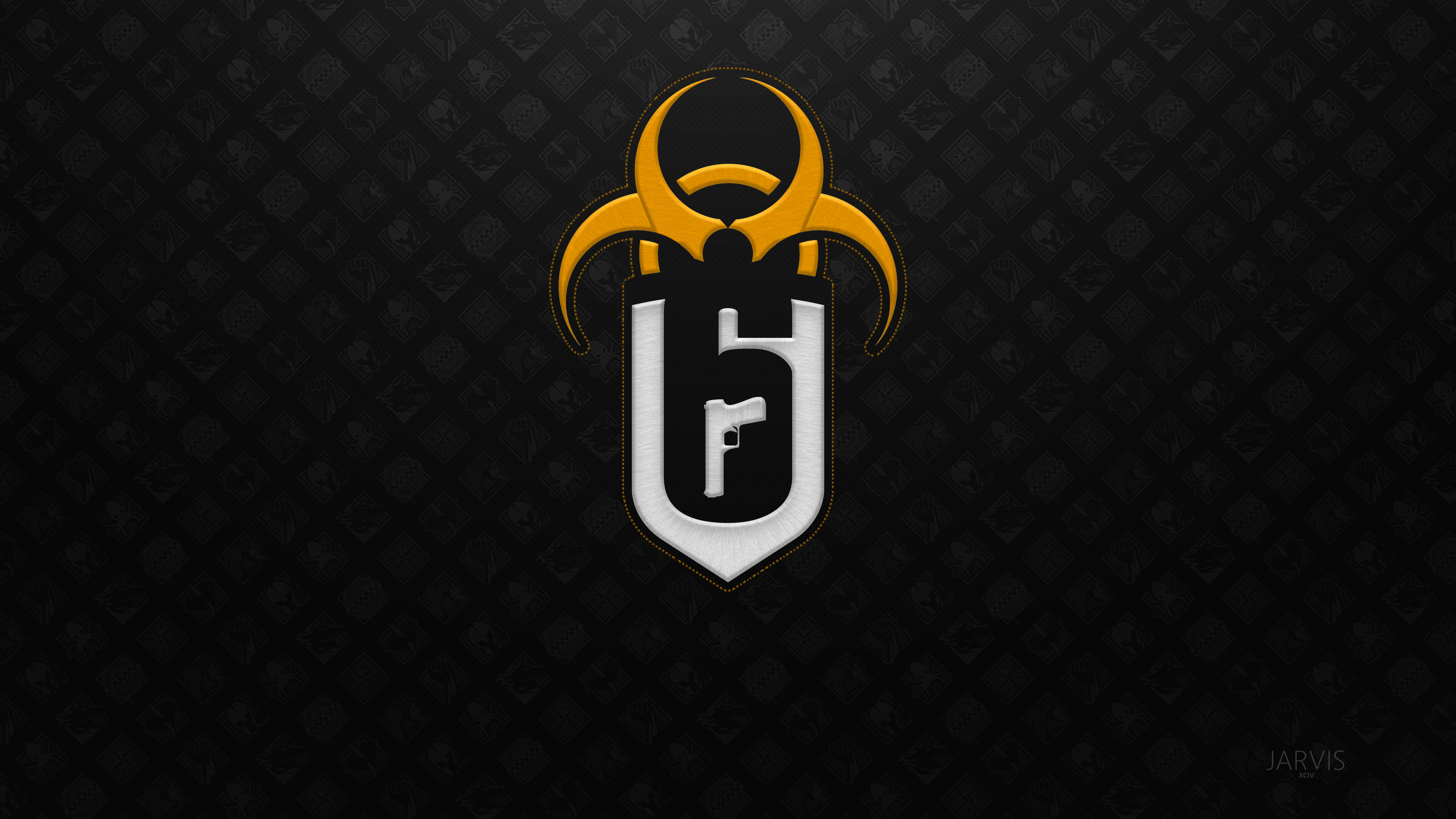 Wallpapers Tom Clancys Rainbow Six Siege logo games 2019 on the desktop