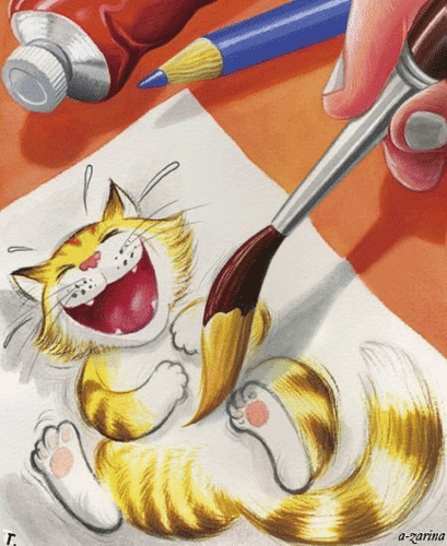 Открытка на тему рисование рисунок анимация скачать бесплатно