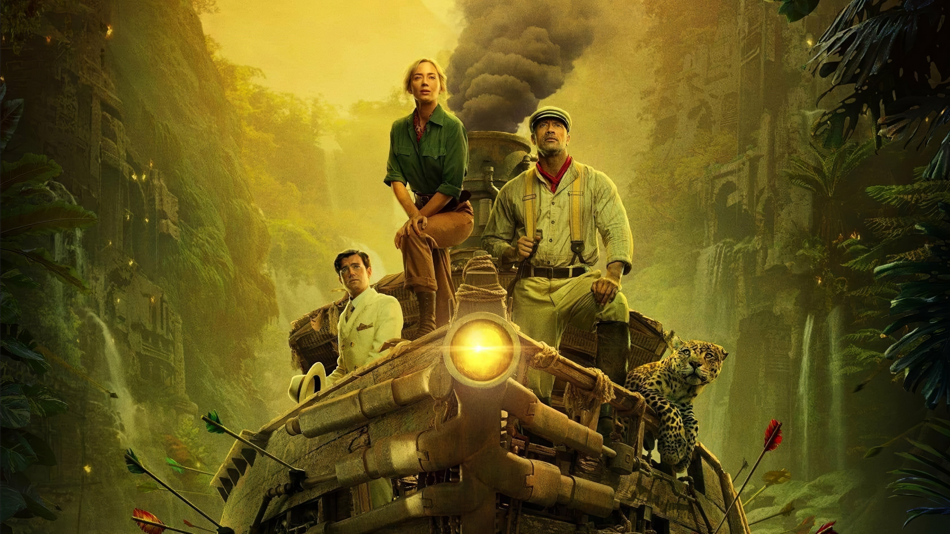 Wallpapers Duane Jonson Emily Blunt wallpaper jungle cruise on the desktop