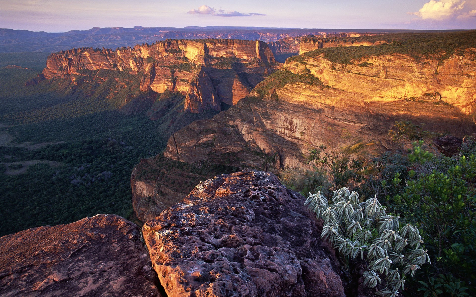 Sunrise in the gorge