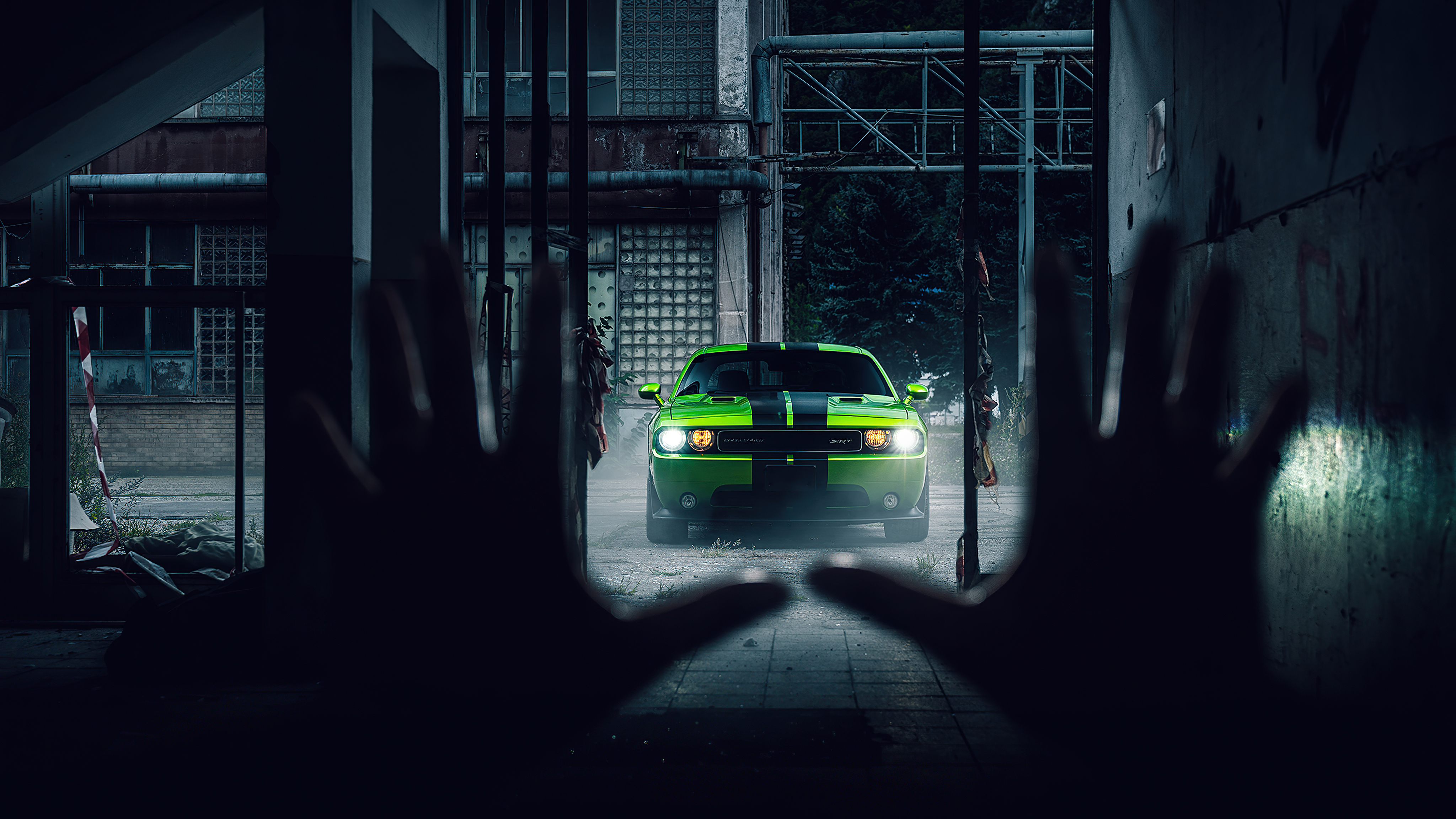 Wallpapers Dodge Challenger cars Behance on the desktop