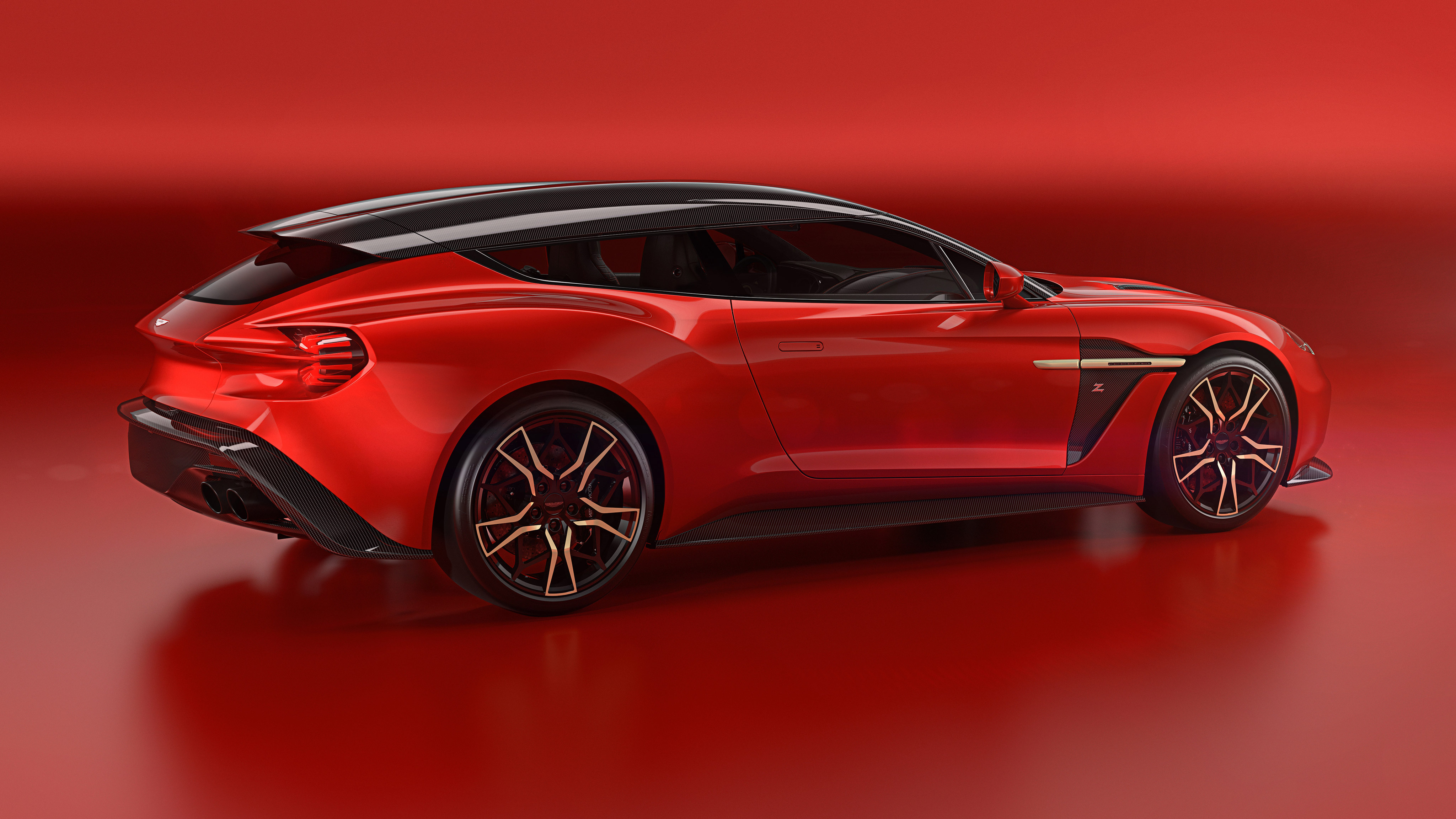 Обои Aston Martin Vanquish машины автомобили 2017 года на рабочий стол