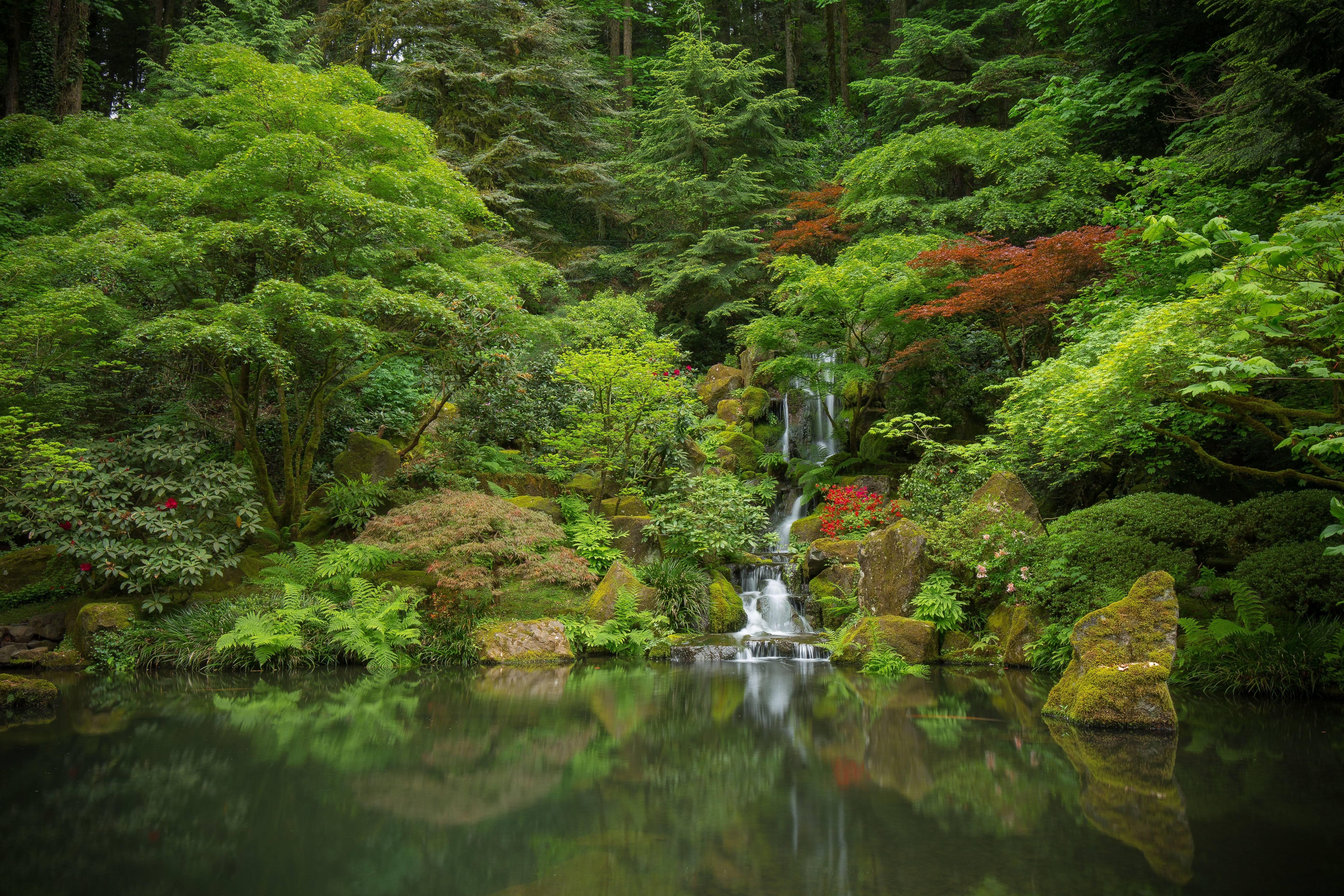 Wallpapers Japanese Garden Portland Oregon on the desktop