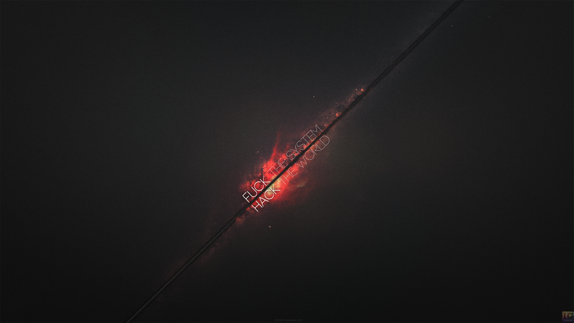 桌面上的壁纸晚上 极简主义 轻