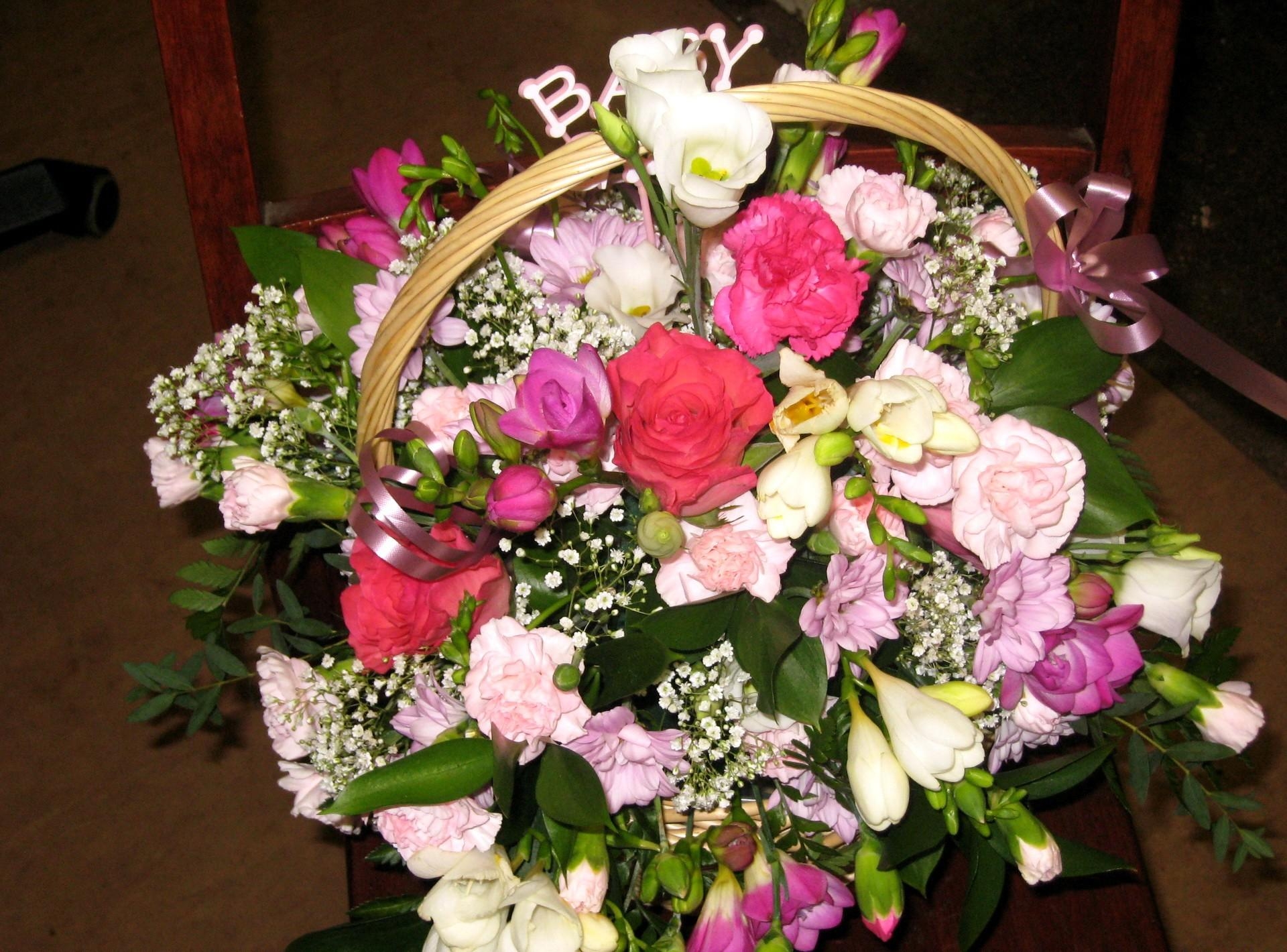 桌面上的壁纸玫瑰 康乃馨 lisianthus russellus