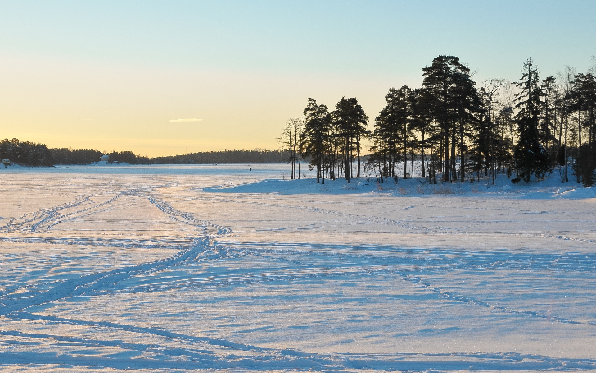 Wallpapers sunlight landscape lake on the desktop