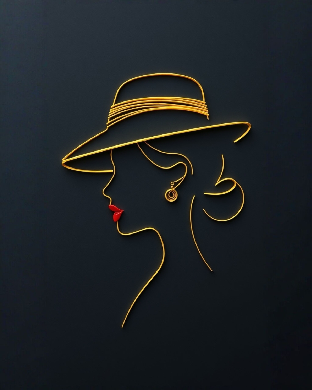 Бесплатное фото Силуэт женщины