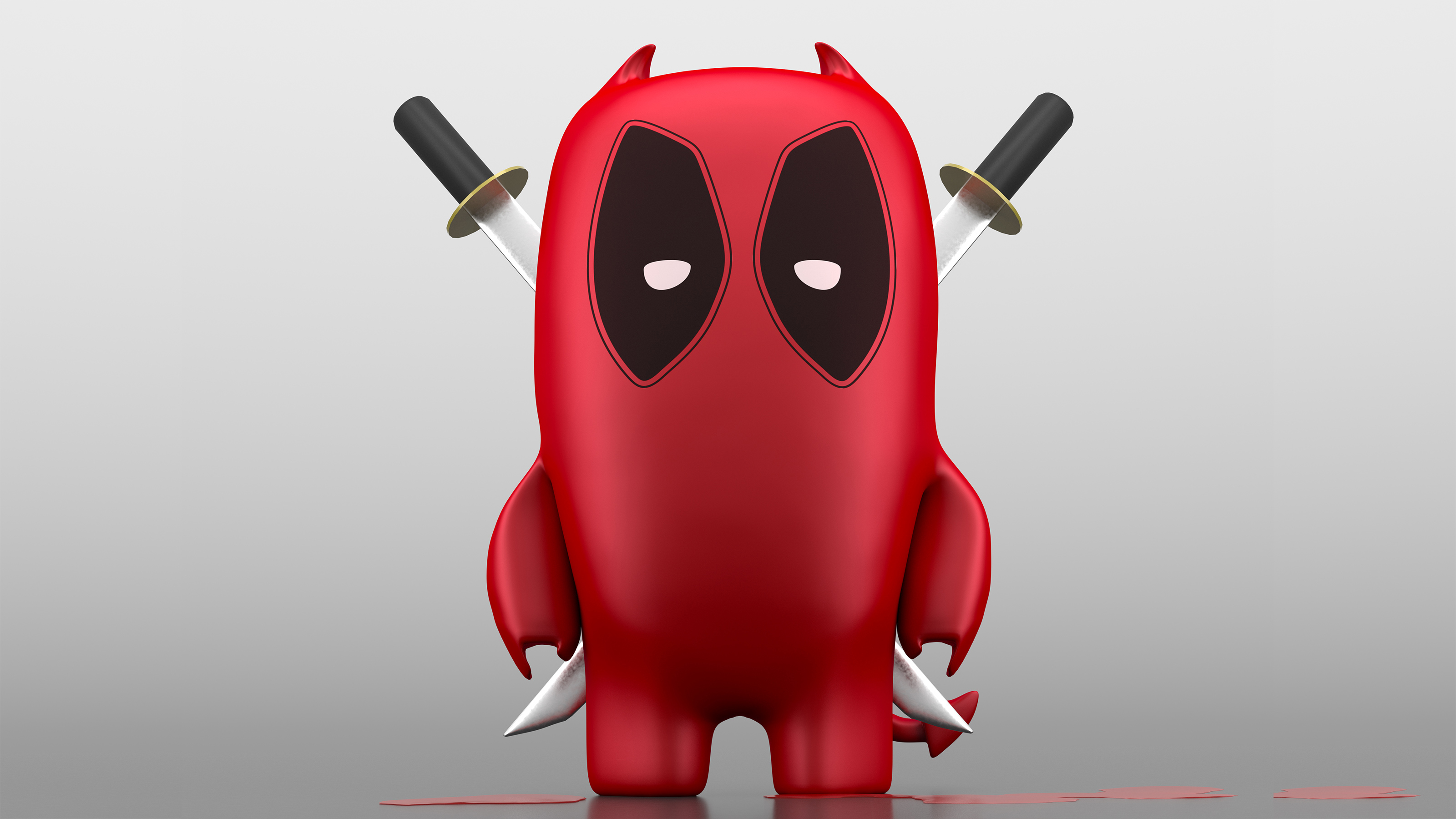 Wallpapers film digital art Deadpool on the desktop