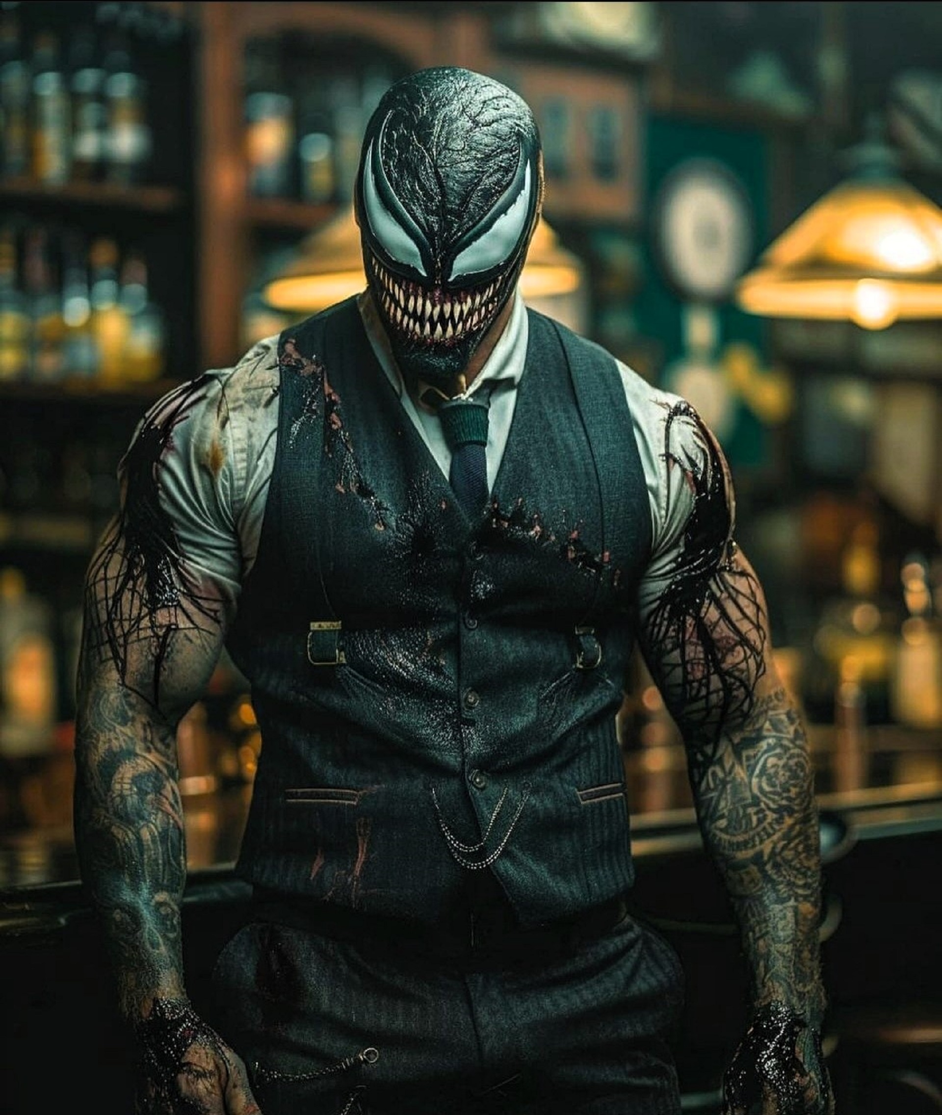 Venom in costume