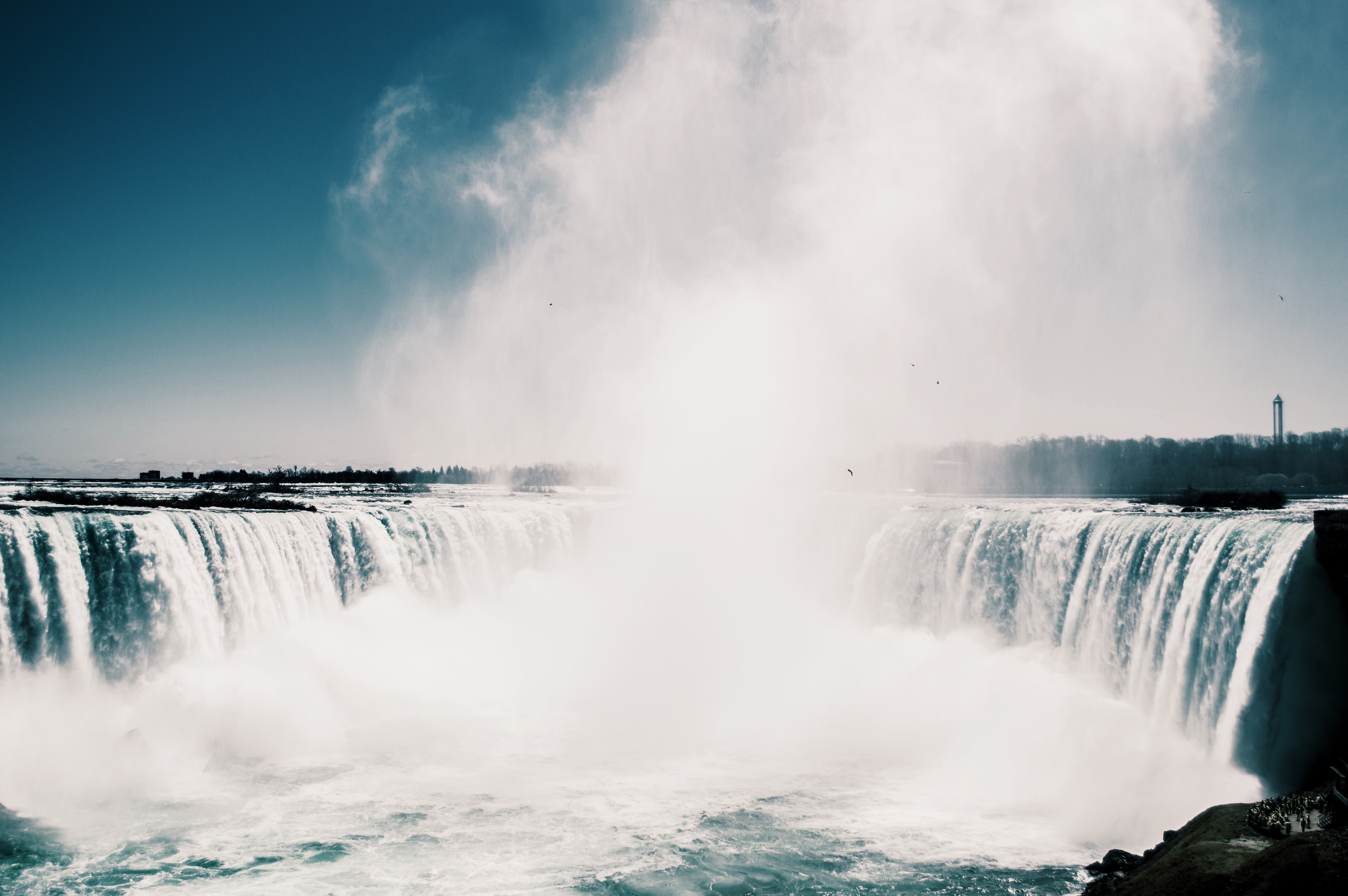 Wallpapers niagara fall ocean einkehr nature on the desktop