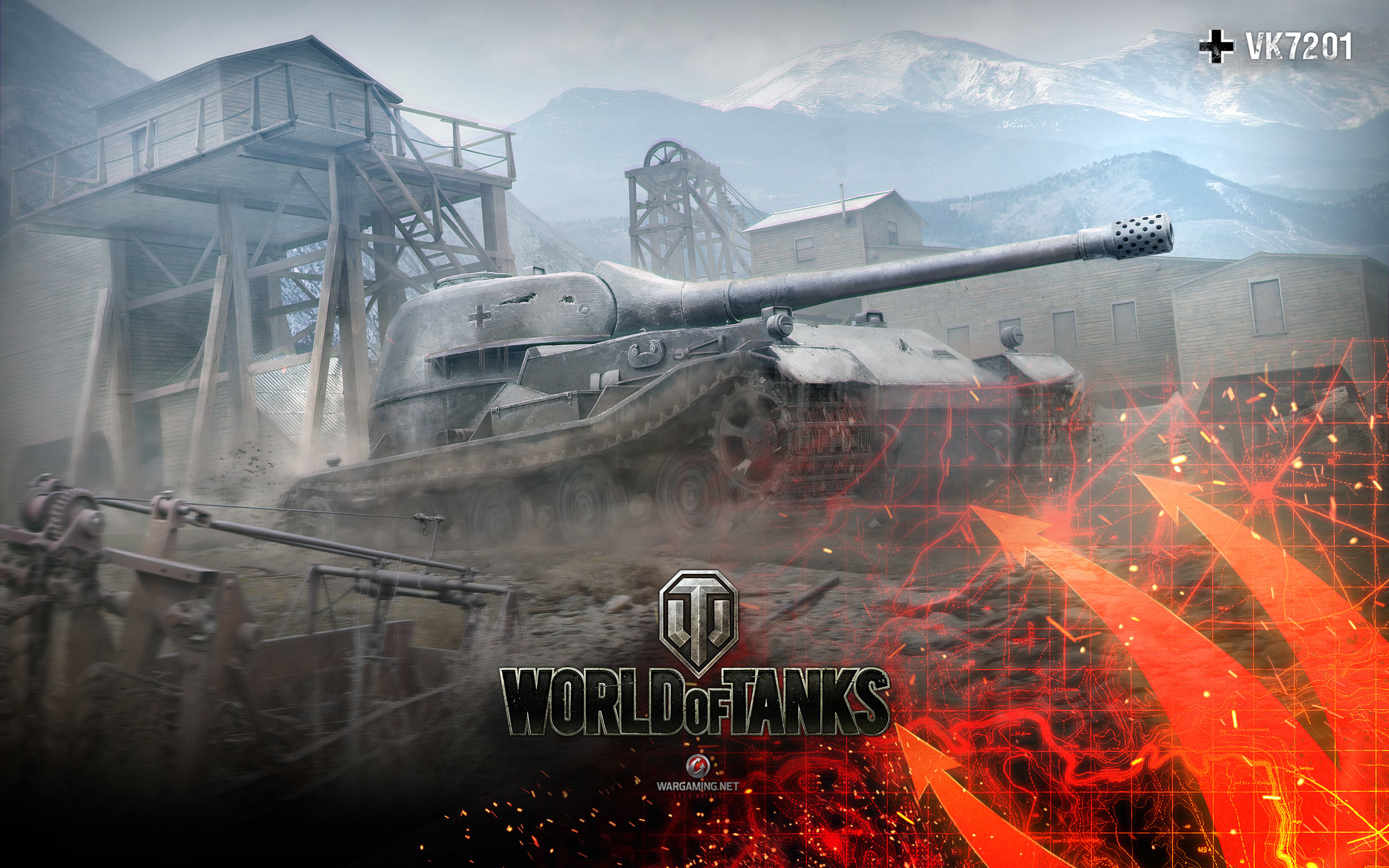 Wallpapers world of tanks tank ruins on the desktop