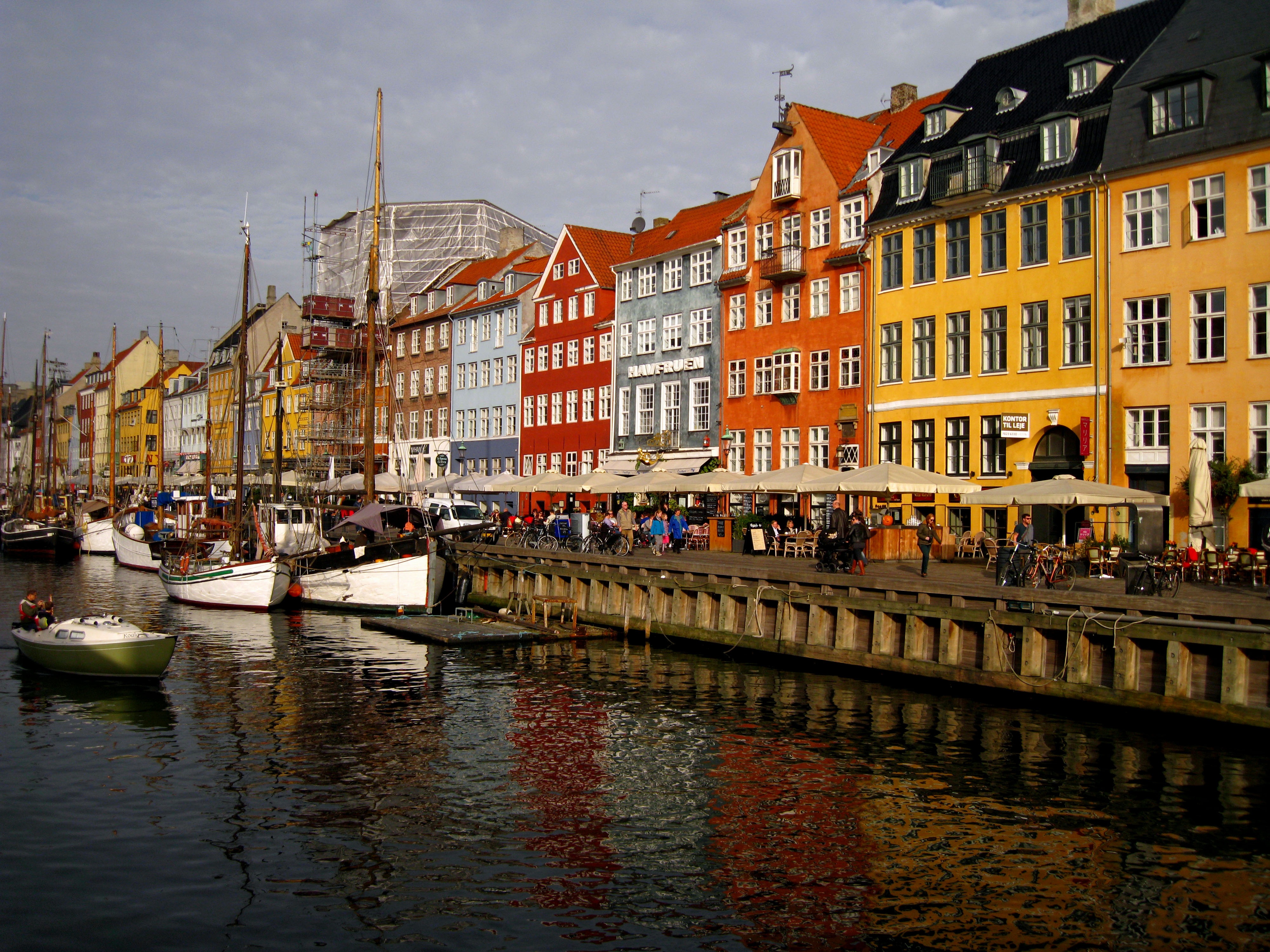 Wallpapers body of water boat Denmark on the desktop