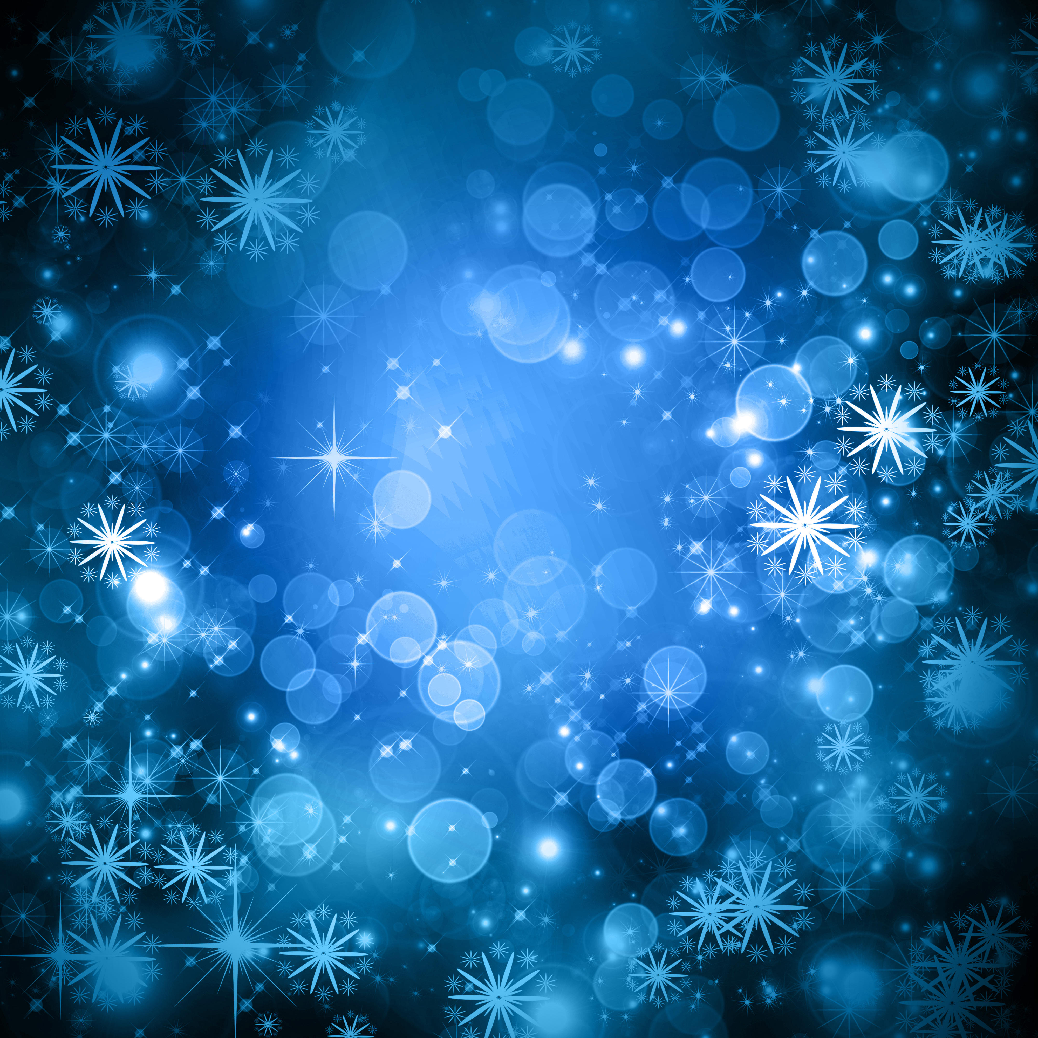 Free photo Snowflakes and glow