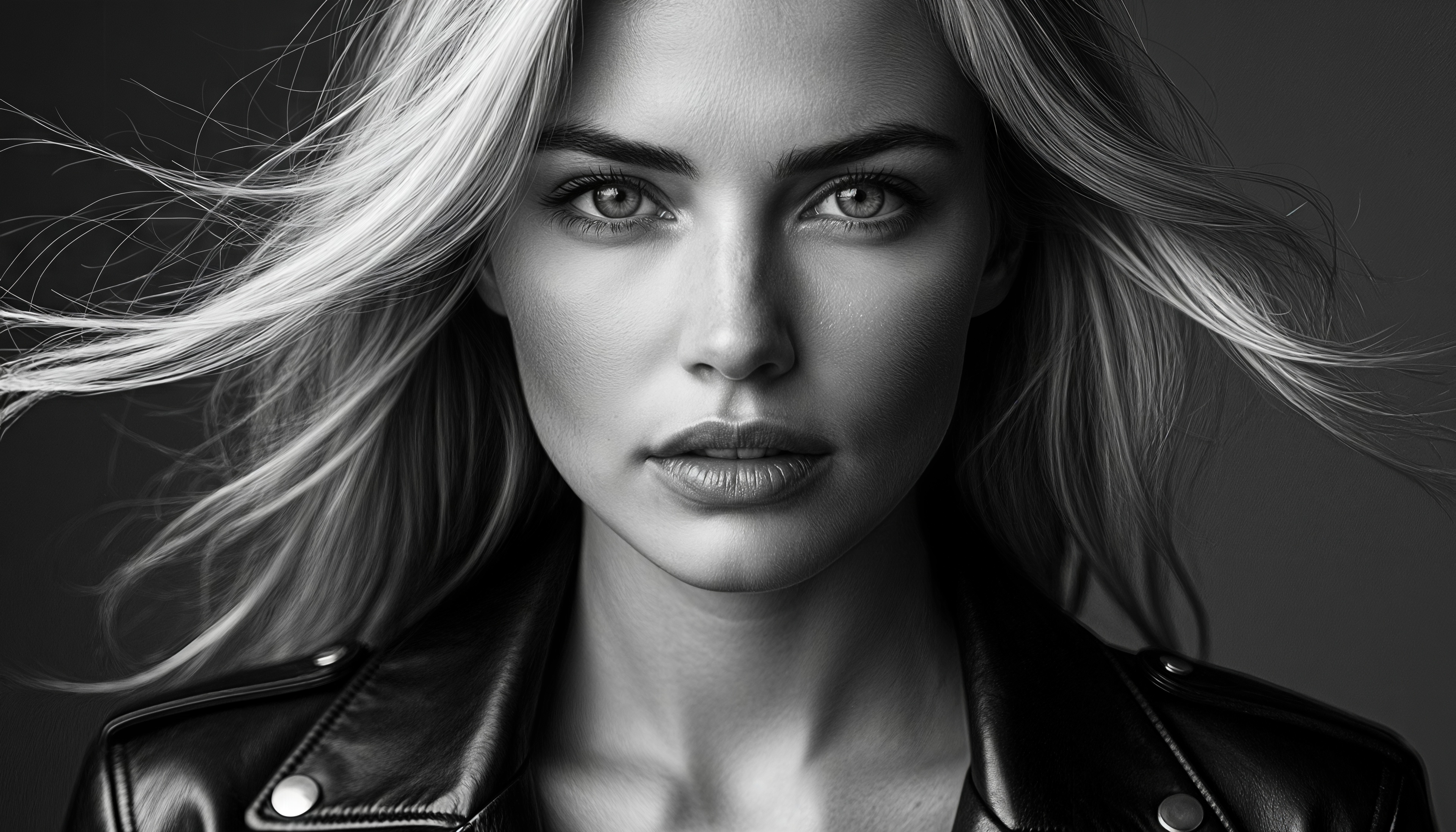 Wallpapers portrait woman blonde on the desktop