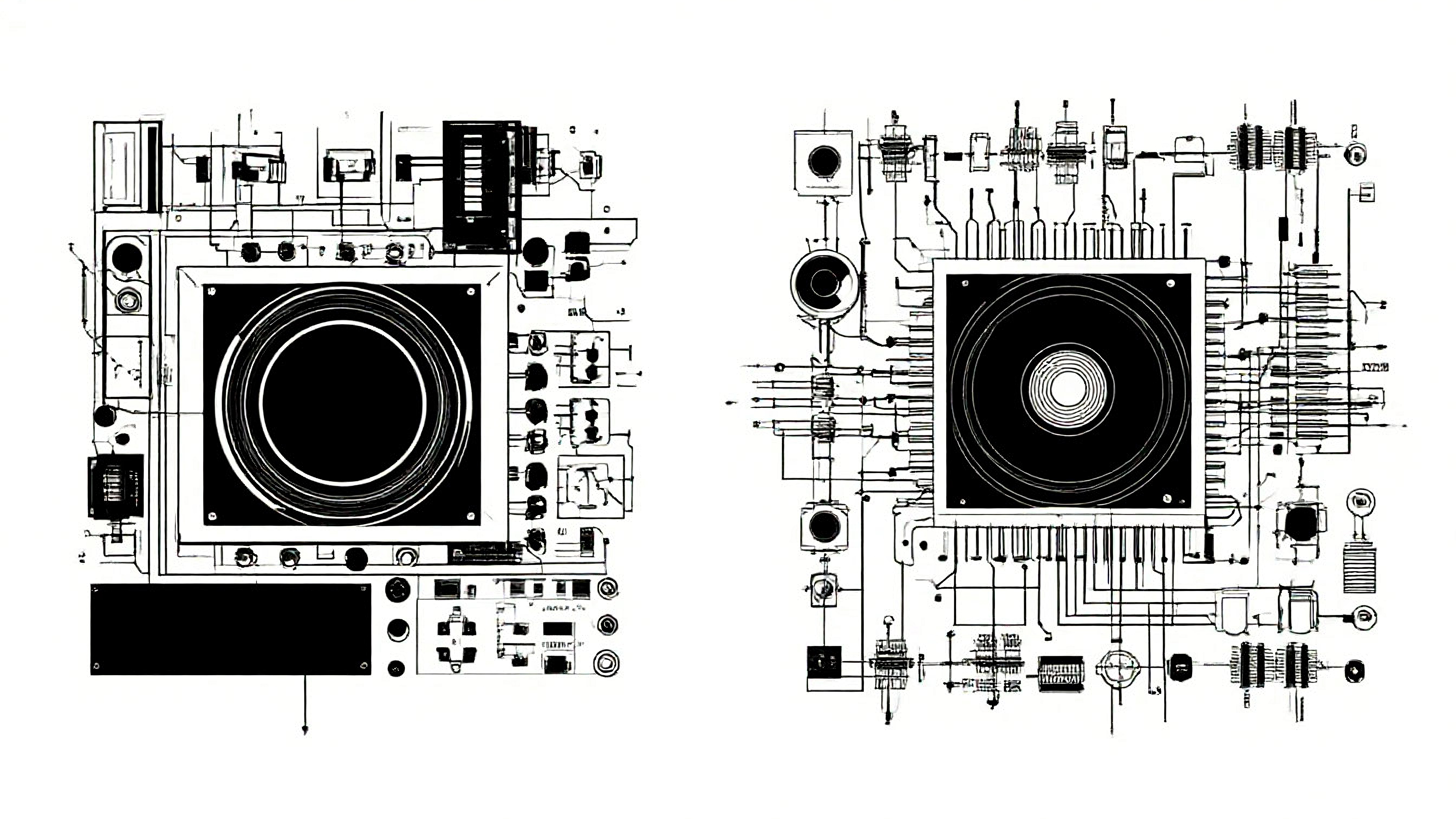 Бесплатное фото Цифра аналог