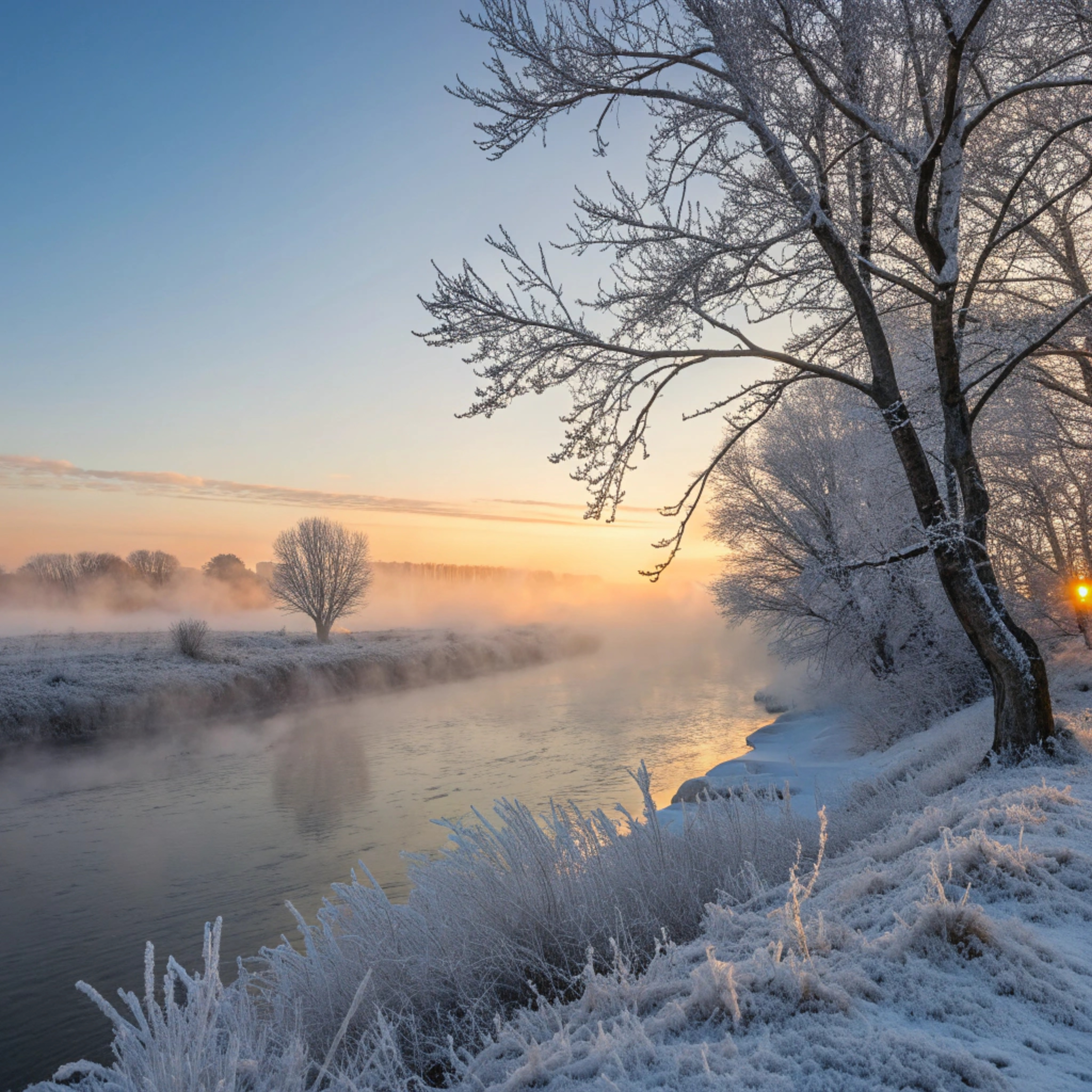 Бесплатное фото Рассвет в лесу